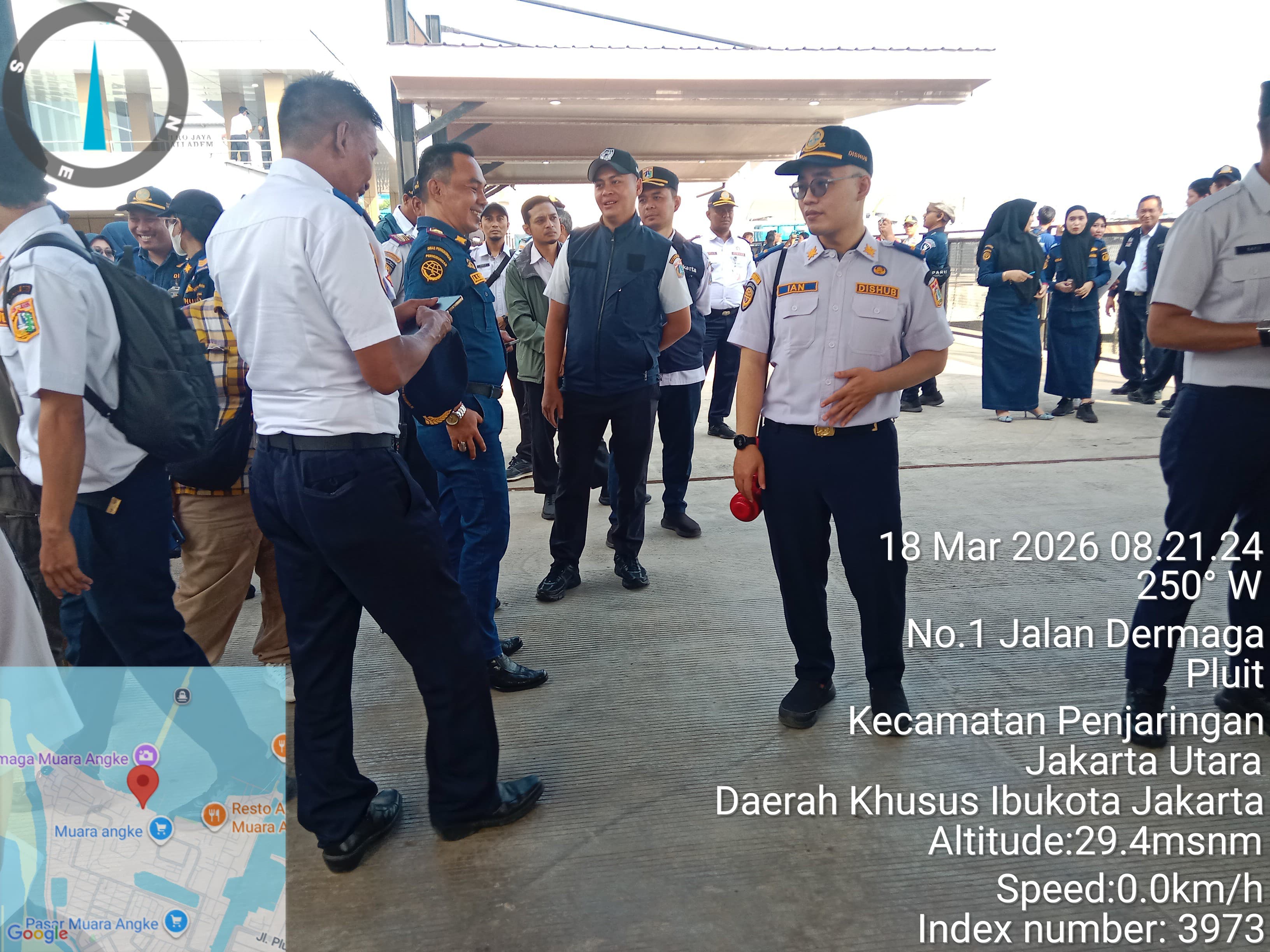 Sekda DKI Jakarta Melepas Kegiatan Mudik Gratis Angkutan Laut di Pelabuhan Muara Angke 3