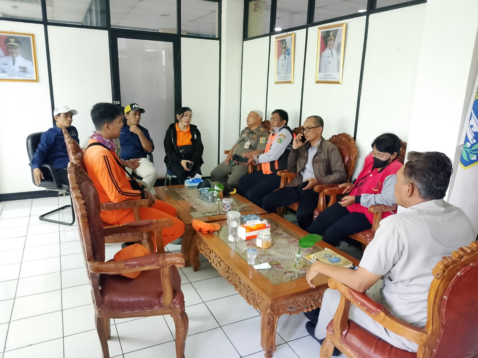 Rapat Koordinasi Kelurahan Cilincing Bahas Tinjak Lanjut Laporan di Wilayah Kelurahan Cilincing 1