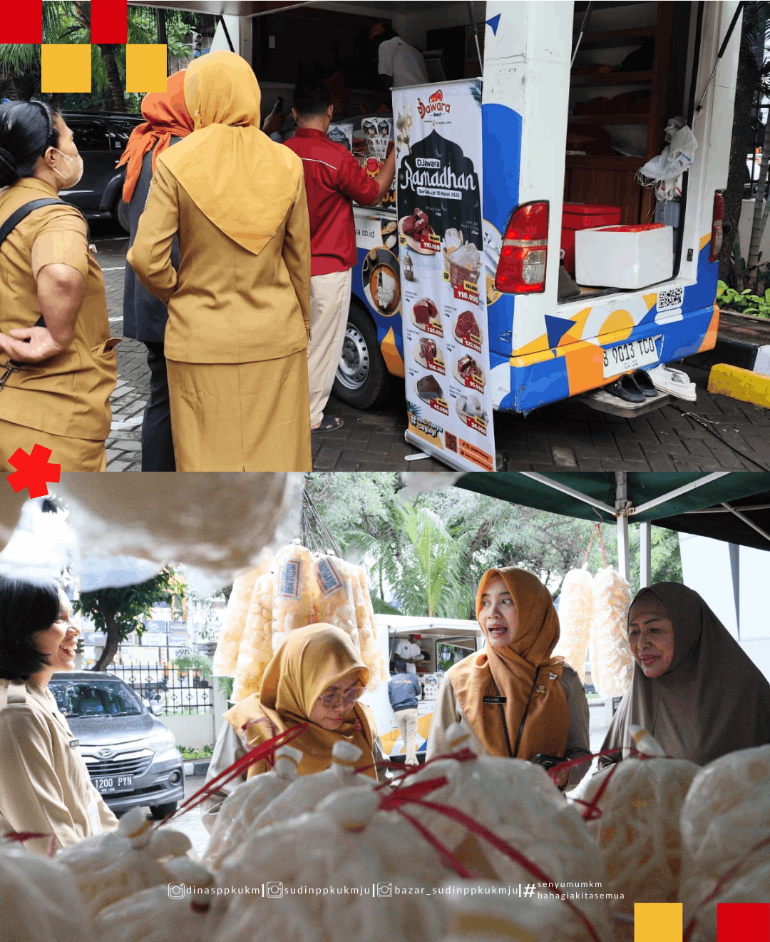 Kegiatan Bazar Pangan Ramadan Tahun 2026 di Kantor Kecamatan Kelapa Gading 2