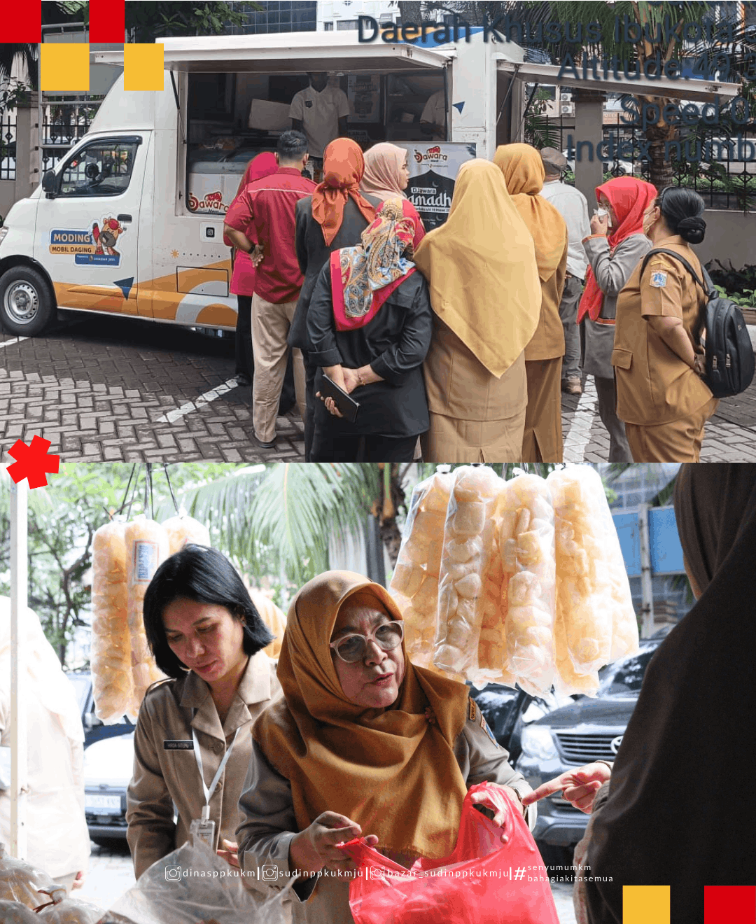 Kegiatan Bazar Pangan Ramadan Tahun 2026 di Kantor Kecamatan Kelapa Gading 1