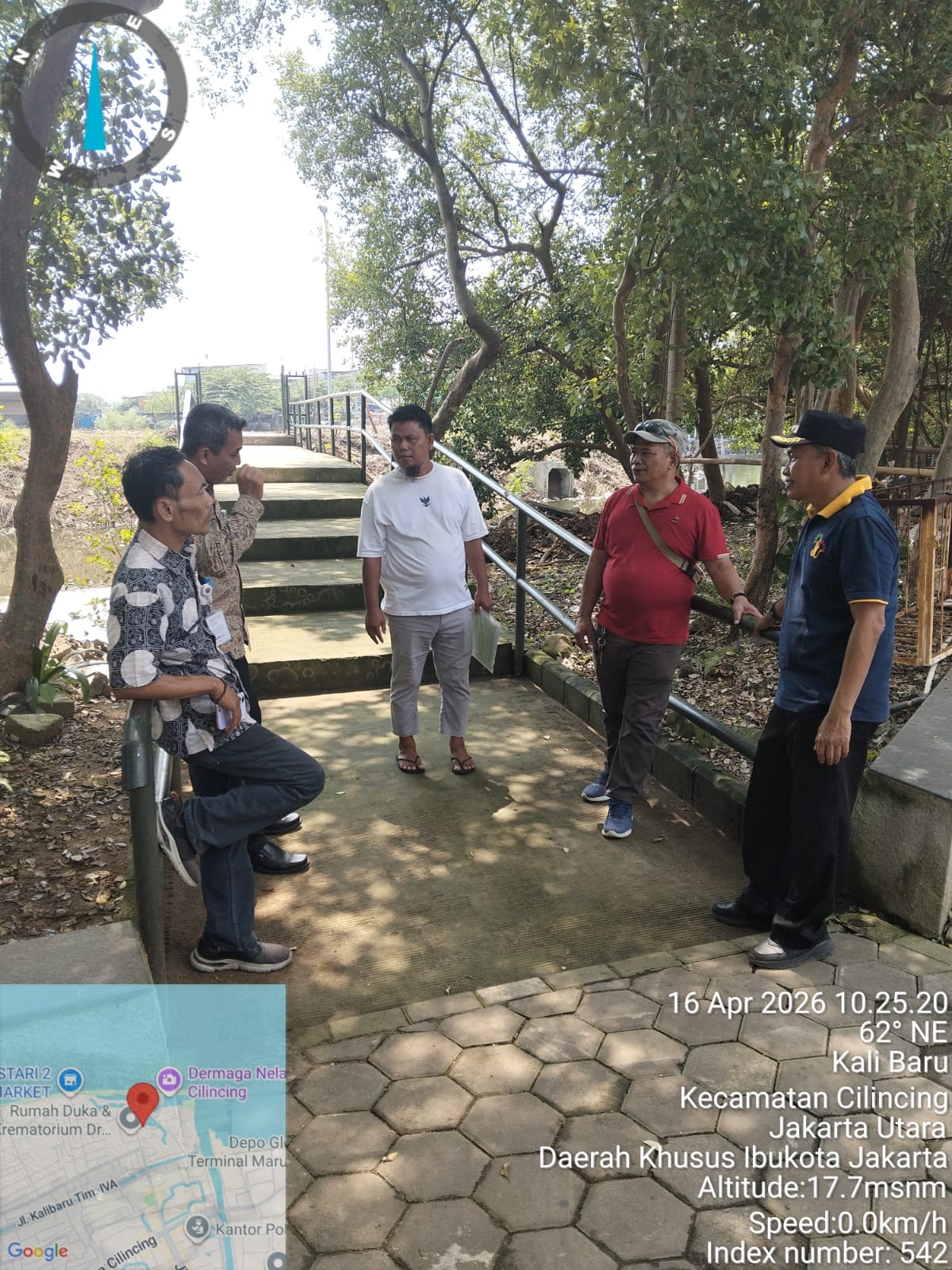Peninjauan Lokasi Usulan Pembangunan Sarana Lapangan Olahraga 1