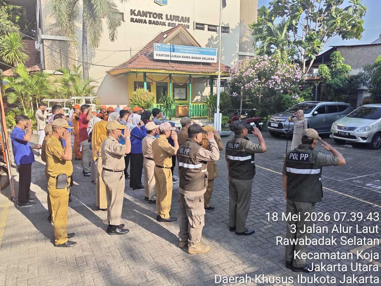 Apel Pagi Kelurahan Rawa Badak Selatan Perkuat Disiplin dan Sinergi Pelayanan 8
