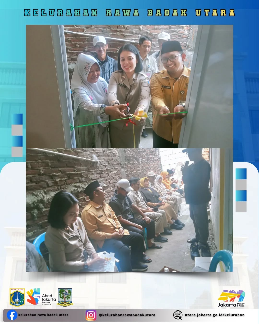 Bedah Rume Bantuan dari BAZNAS (BAZIS) Provinsi DKI Jakarta dan Jakarta Utara 1