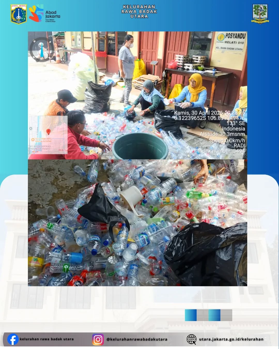 Gerakan Pilah Sampah dilaksanakan di RT 005/RW 010 2