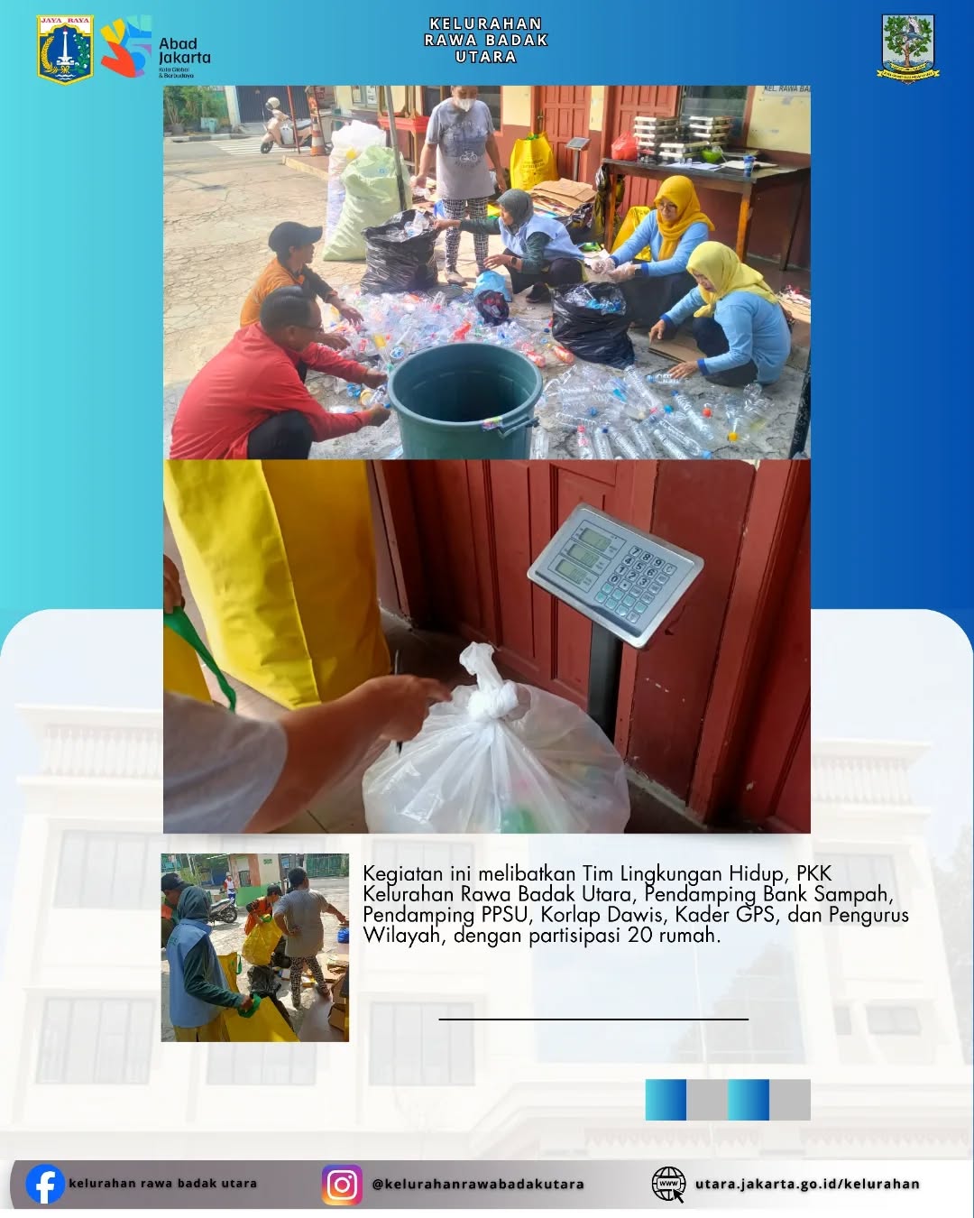 Gerakan Pilah Sampah dilaksanakan di RT 005/RW 010 1