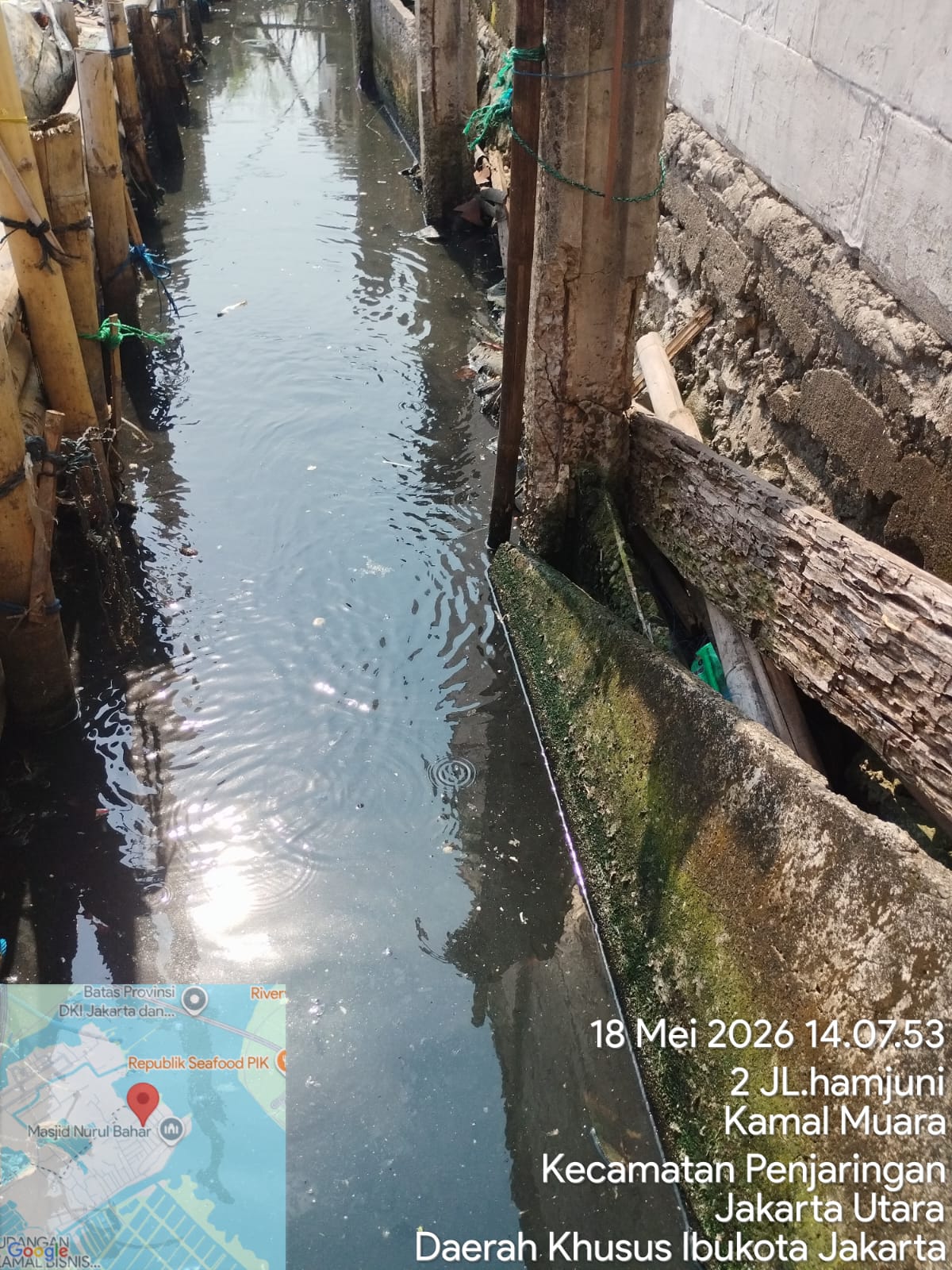 PPSU Kamal Muara Sigap Atasi Sumbatan Saluran Air di Kampung Nelayan RW 004 3