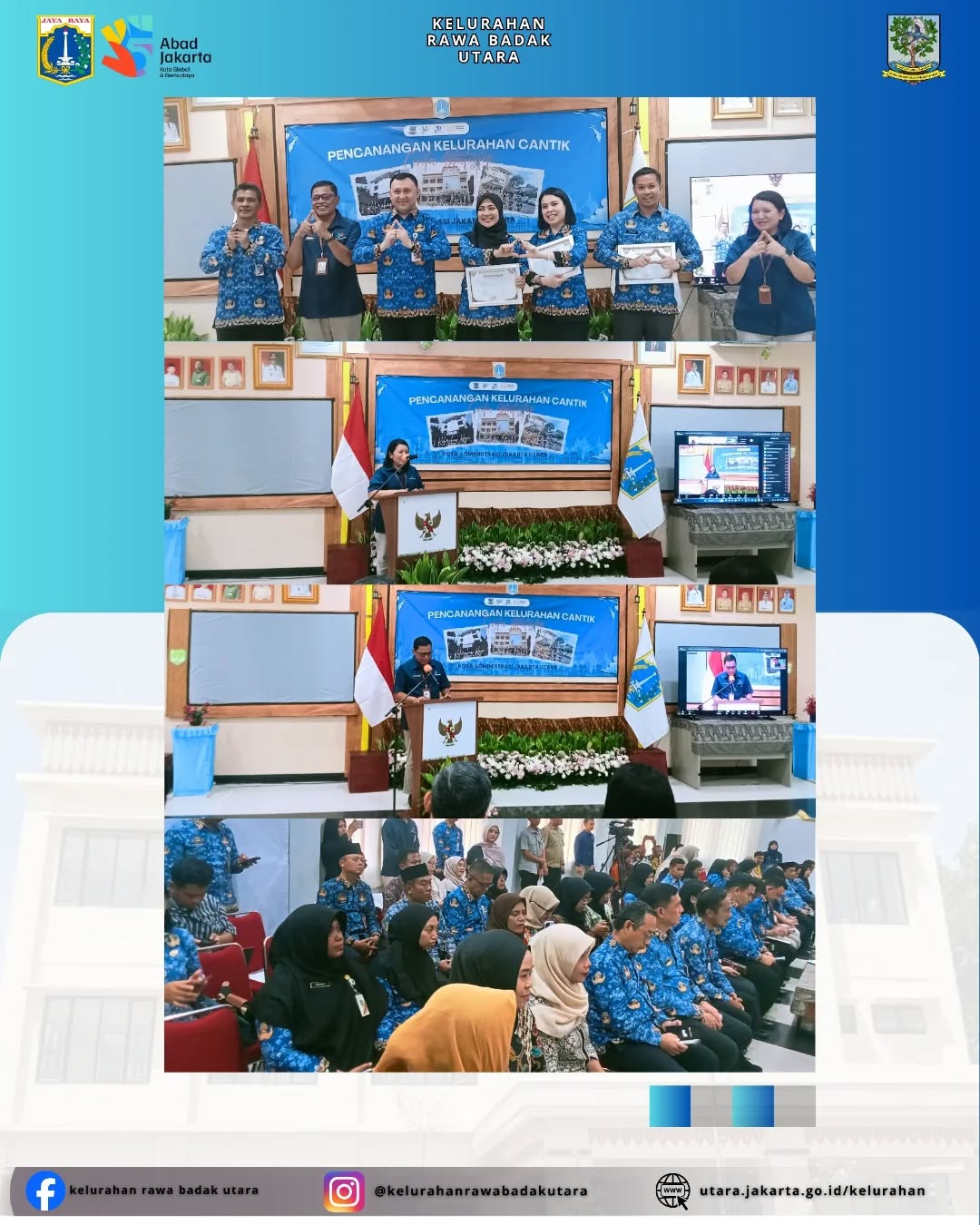 Badan Pusat Statistik (BPS) Kota Administrasi Jakarta Utara mencanangkan Program Kelurahan Cinta Statistik (Cantik) Tahun 2026 2