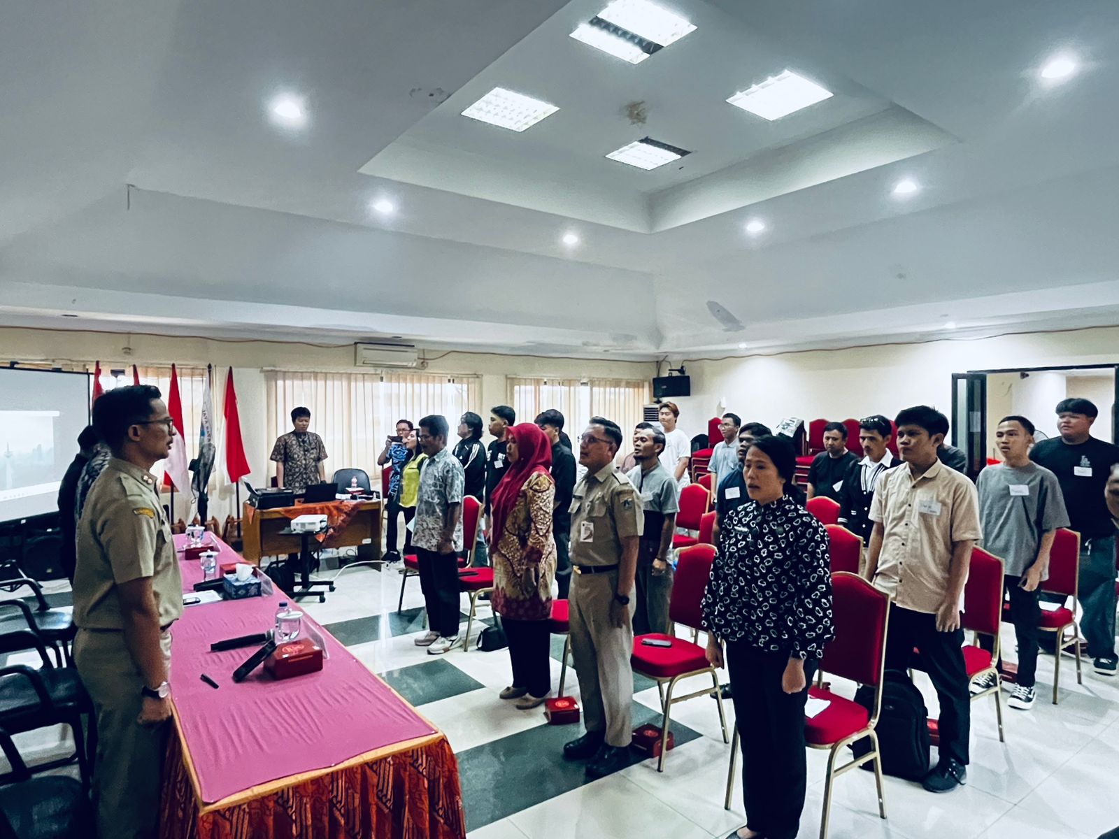 Kegiatan Bimbingan Teknis Lifeskill bagi Masyarakat Kawasan Rawan Narkoba di Jakarta Utara di Ruang Pola Lt. 3 Kelurahan Tanjung Priok 2