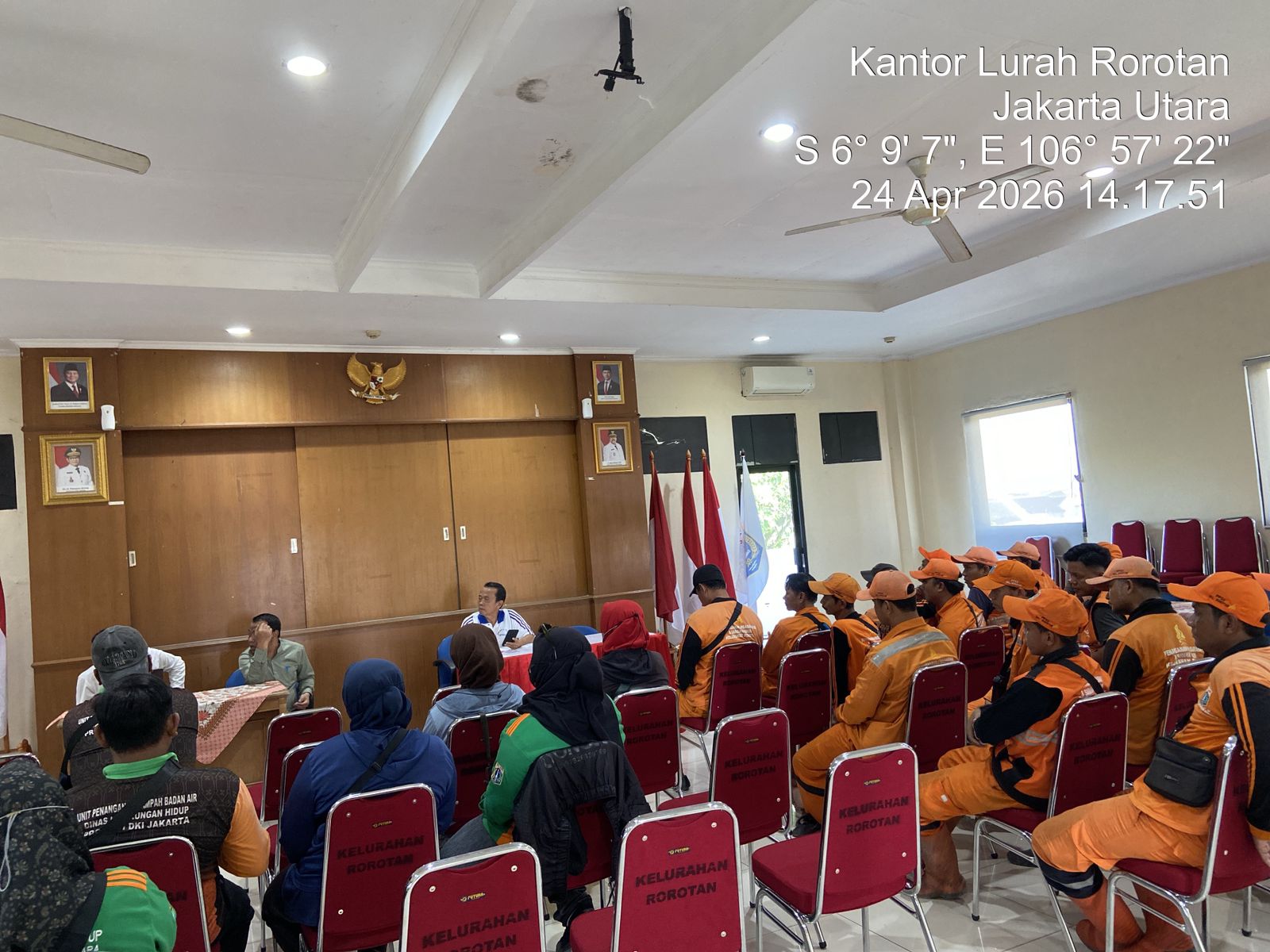 PENGARAHAN PENDAMPING LINGKUNGAN HIDUP JU DAN PPSU TERKAIT PEMILAHAN SAMPAH 1