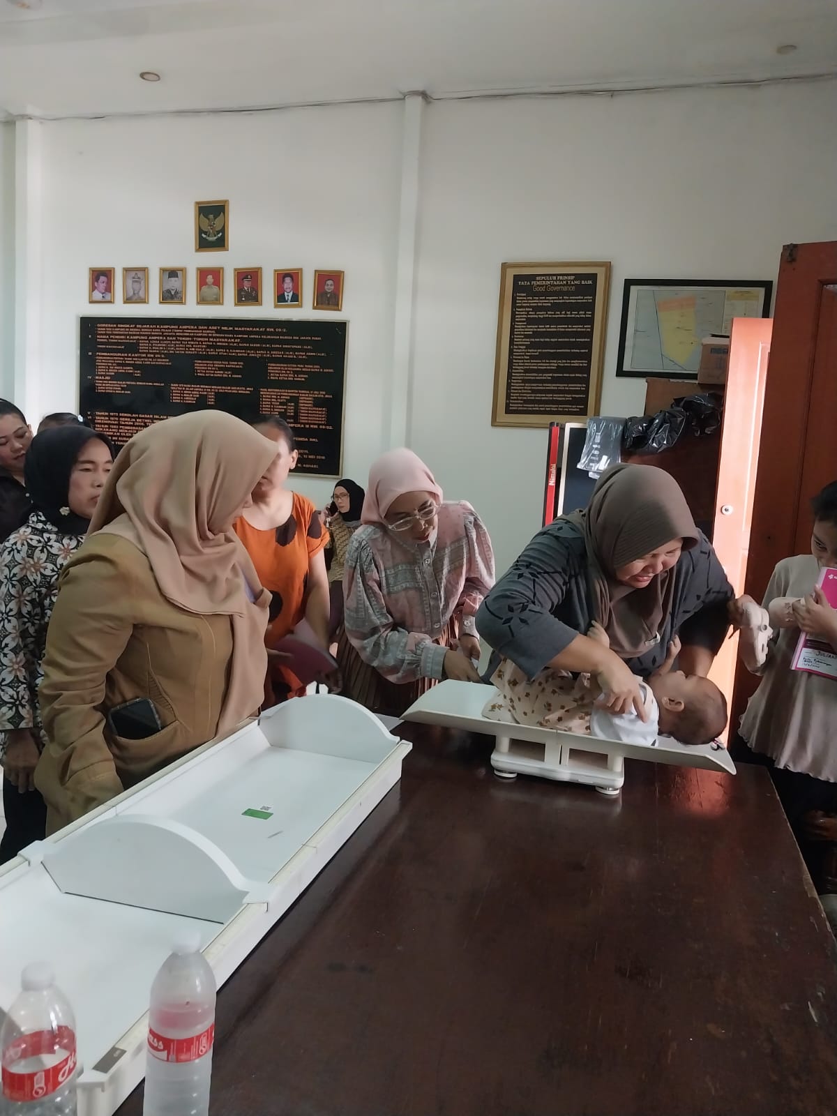 Kegiatan Posyandu Balita Di RW 09 Kelurahan Pademangan Barat. 1