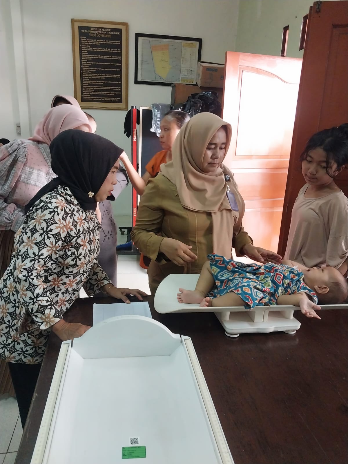 Kegiatan Posyandu Balita Di RW 09 Kelurahan Pademangan Barat. 2