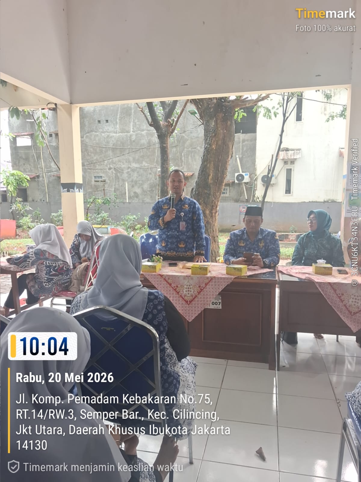 Pertemuan Rutin TP PKK Kelurahan Semper Barat 2