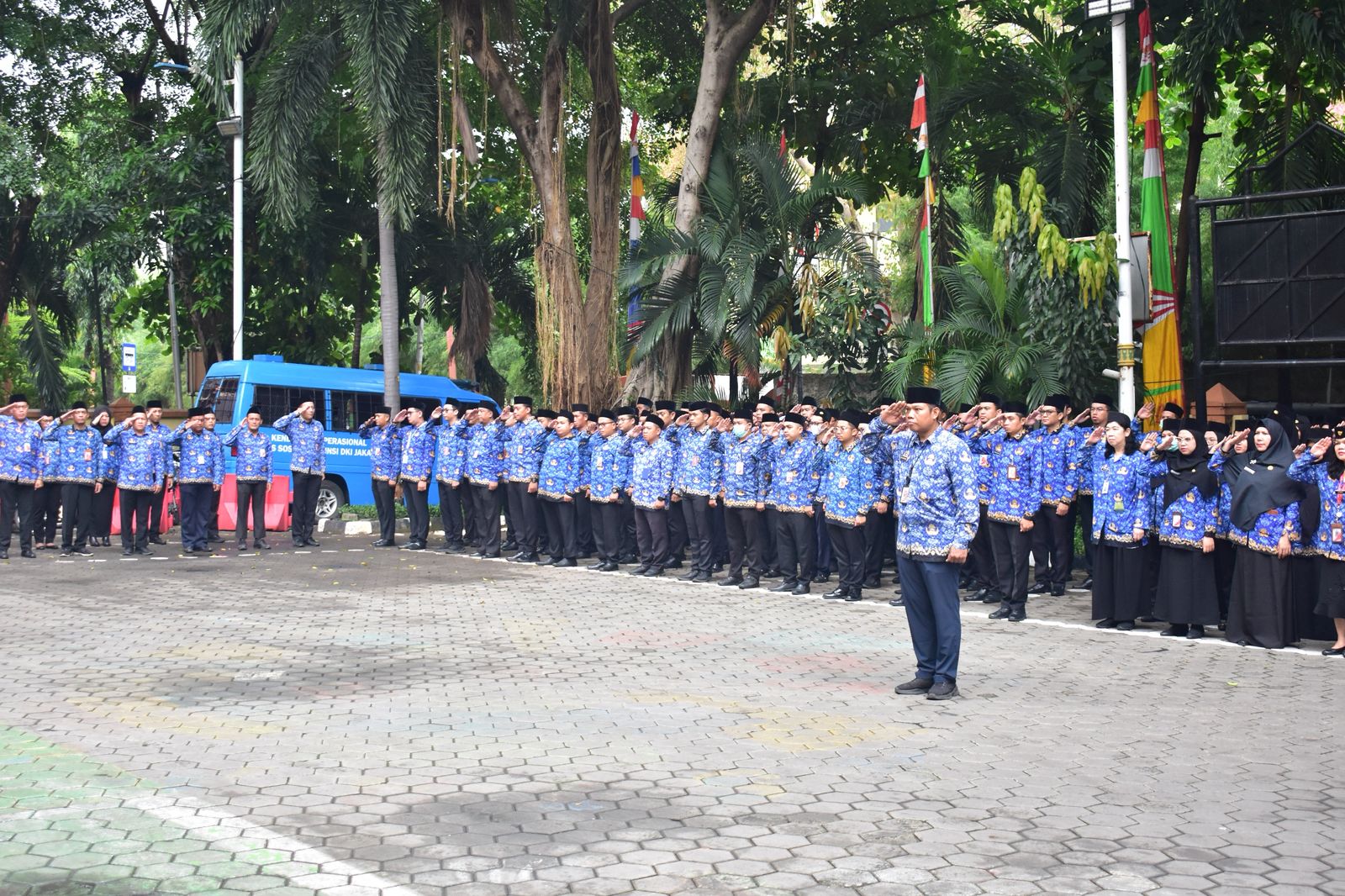 Upacara Hari Kebangkitan Nasional Tahun 2026 Digelar di Kecamatan Pademangan 1