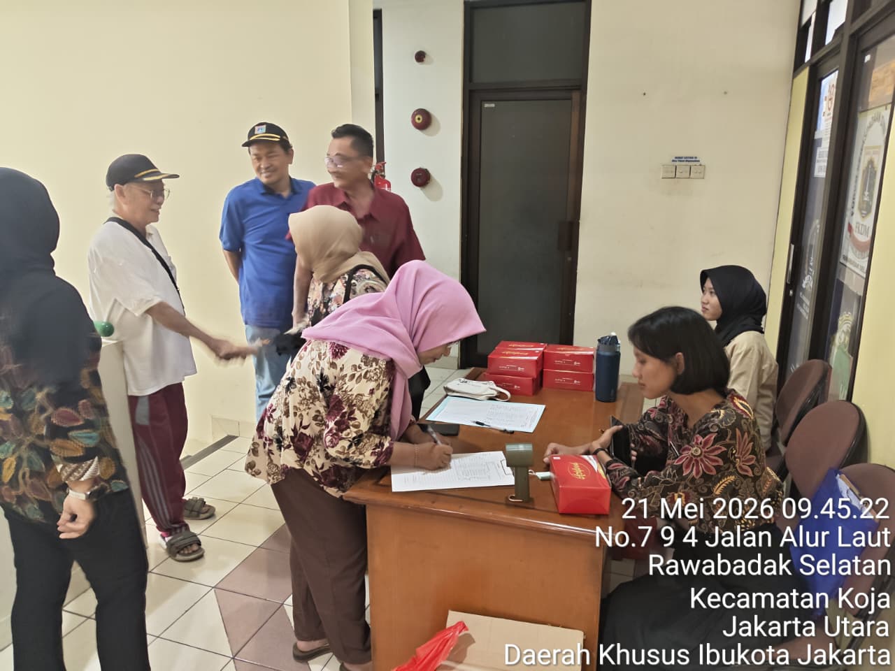 Pembukaan Sosialisasi Kampung TBC Jakarta Utara di Kelurahan Rawa Badak Selatan 5