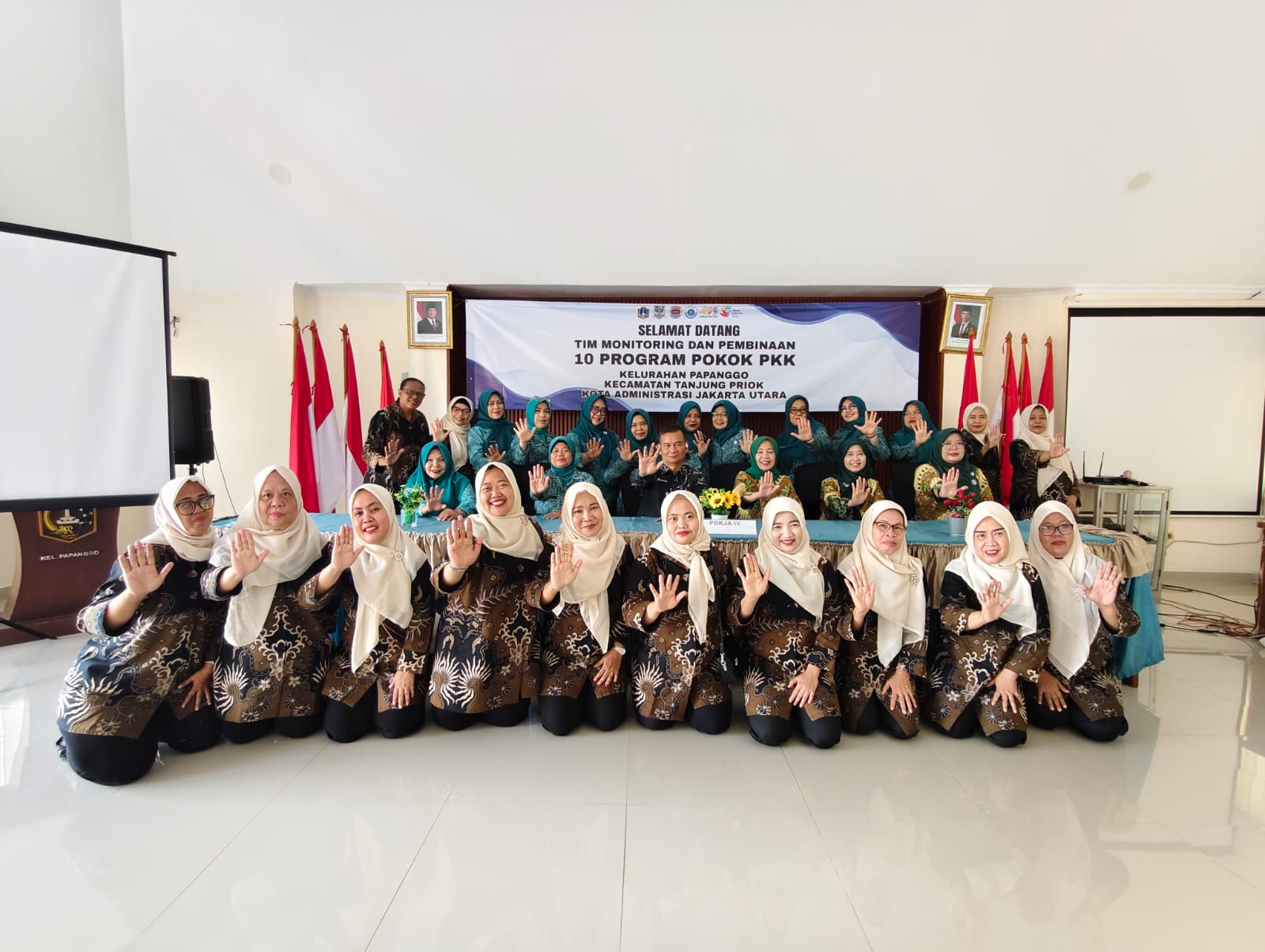 Kelurahan Papanggo Terima Kunjungan Tim Monitoring dan Pembinaan 10 Program Pokok PKK 2