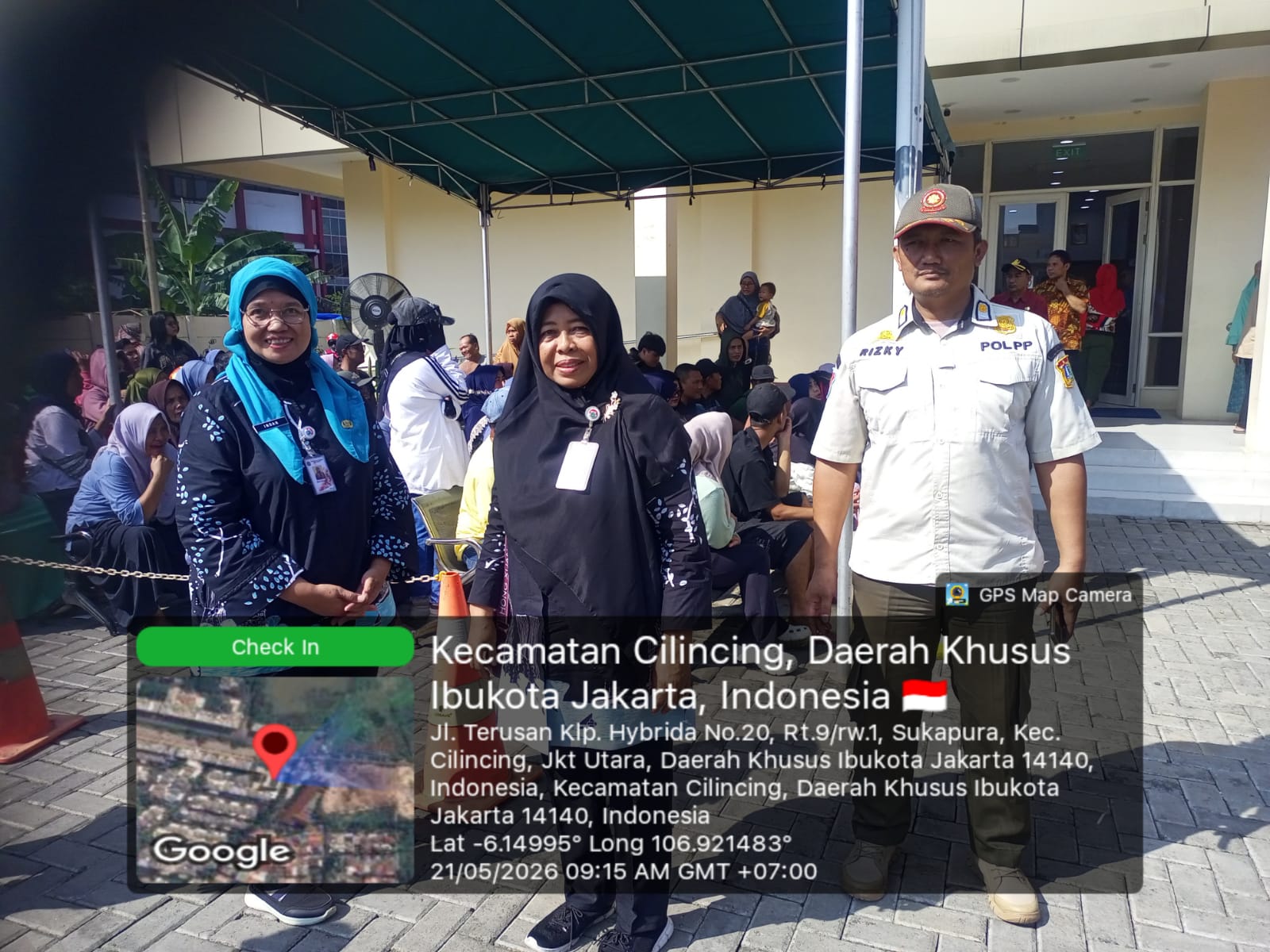 Optimalkan Pelayanan, Kelurahan Sukapura Salurkan Bantuan Pangan BNPT Kepada Warga 1