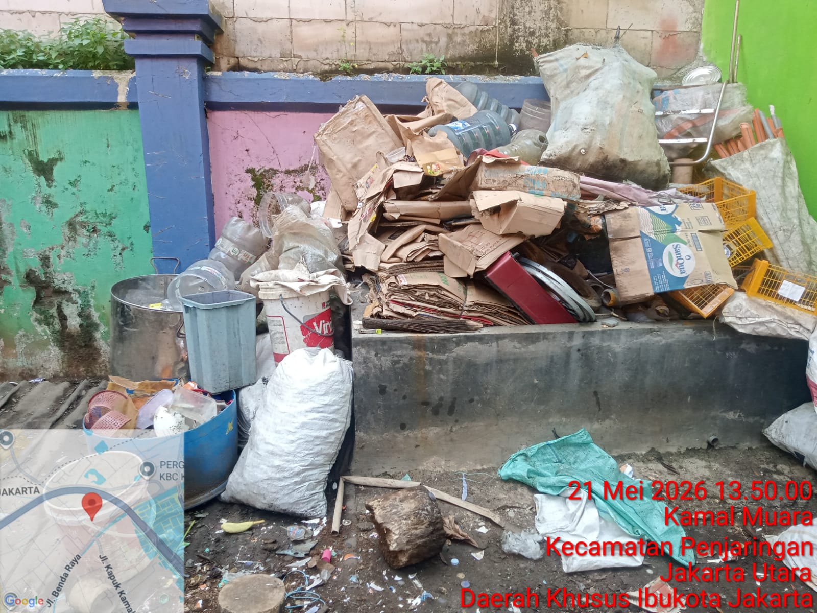 PPSU Kamal Muara Perkuat Budaya Peduli Lingkungan Lewat Penataan dan Pembersihan Area Bank Sampah 4