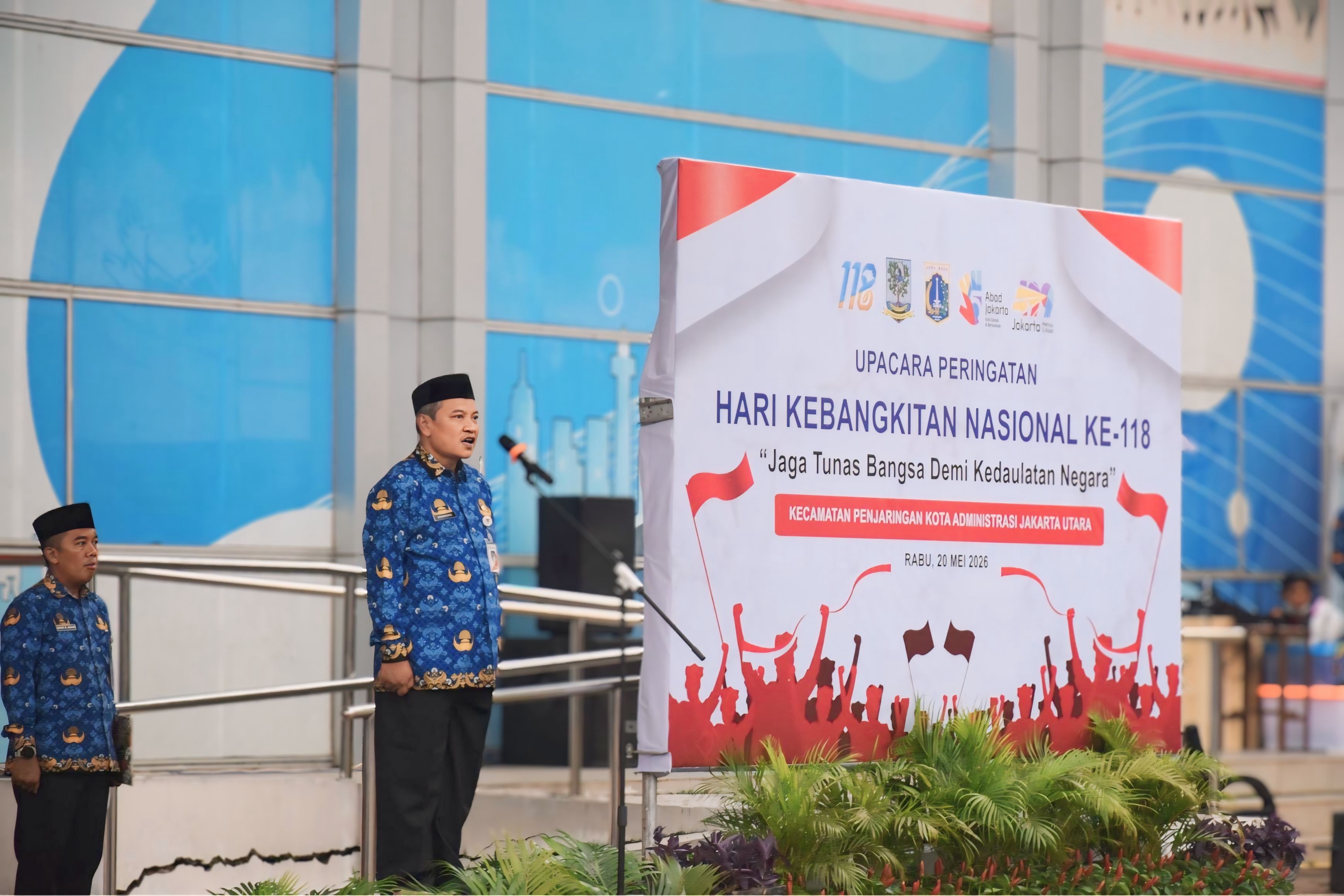 Upacara Peringatan Harkitnas ke-118 Kecamatan Penjaringan: "Jaga Tunas Bangsa Demi Kedaulatan Negara" 2