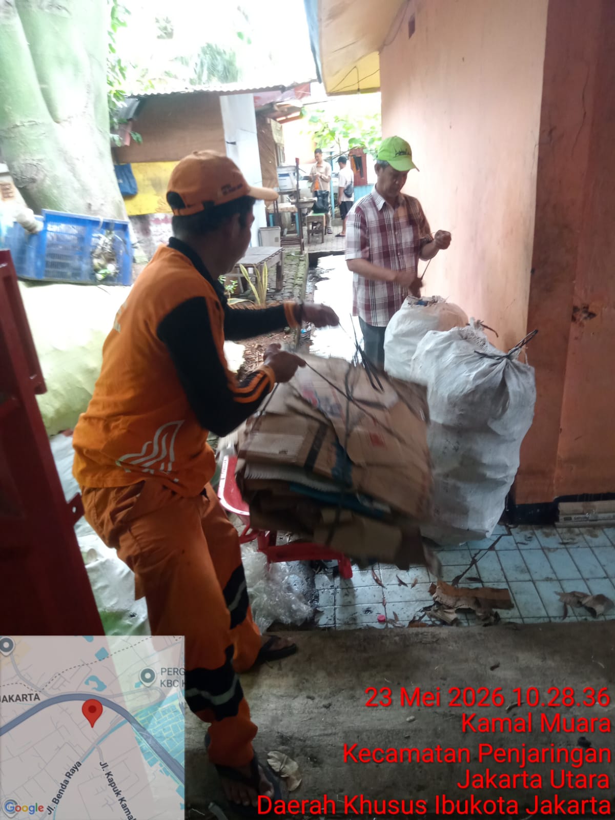 PPSU Kamal Muara Perkuat Gerakan Pilah Sampah Melalui Pengangkutan Sampah Terpilah 1
