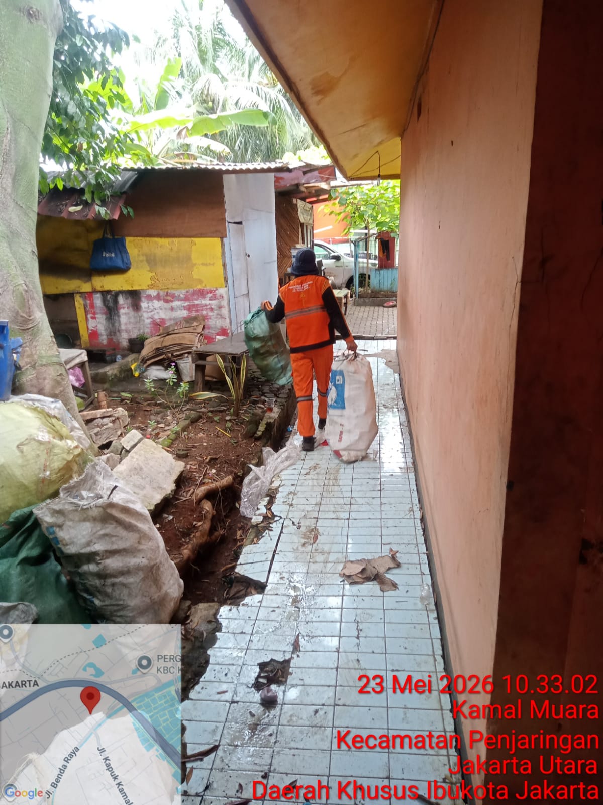 PPSU Kamal Muara Perkuat Gerakan Pilah Sampah Melalui Pengangkutan Sampah Terpilah 2