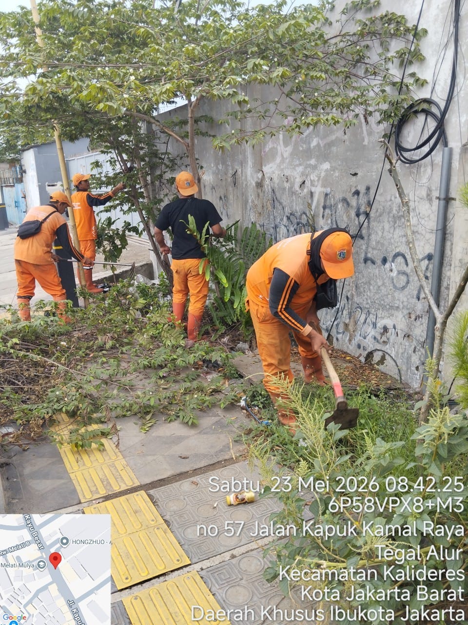 PPSU Kamal Muara Perindah Lingkungan, Penataan Taman dan Pengangkutan Sampah Perkuat Kebersihan Wilayah 1