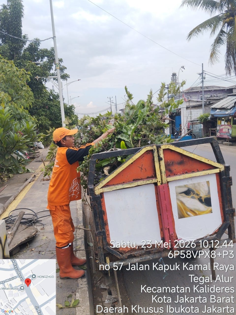 PPSU Kamal Muara Perindah Lingkungan, Penataan Taman dan Pengangkutan Sampah Perkuat Kebersihan Wilayah 3