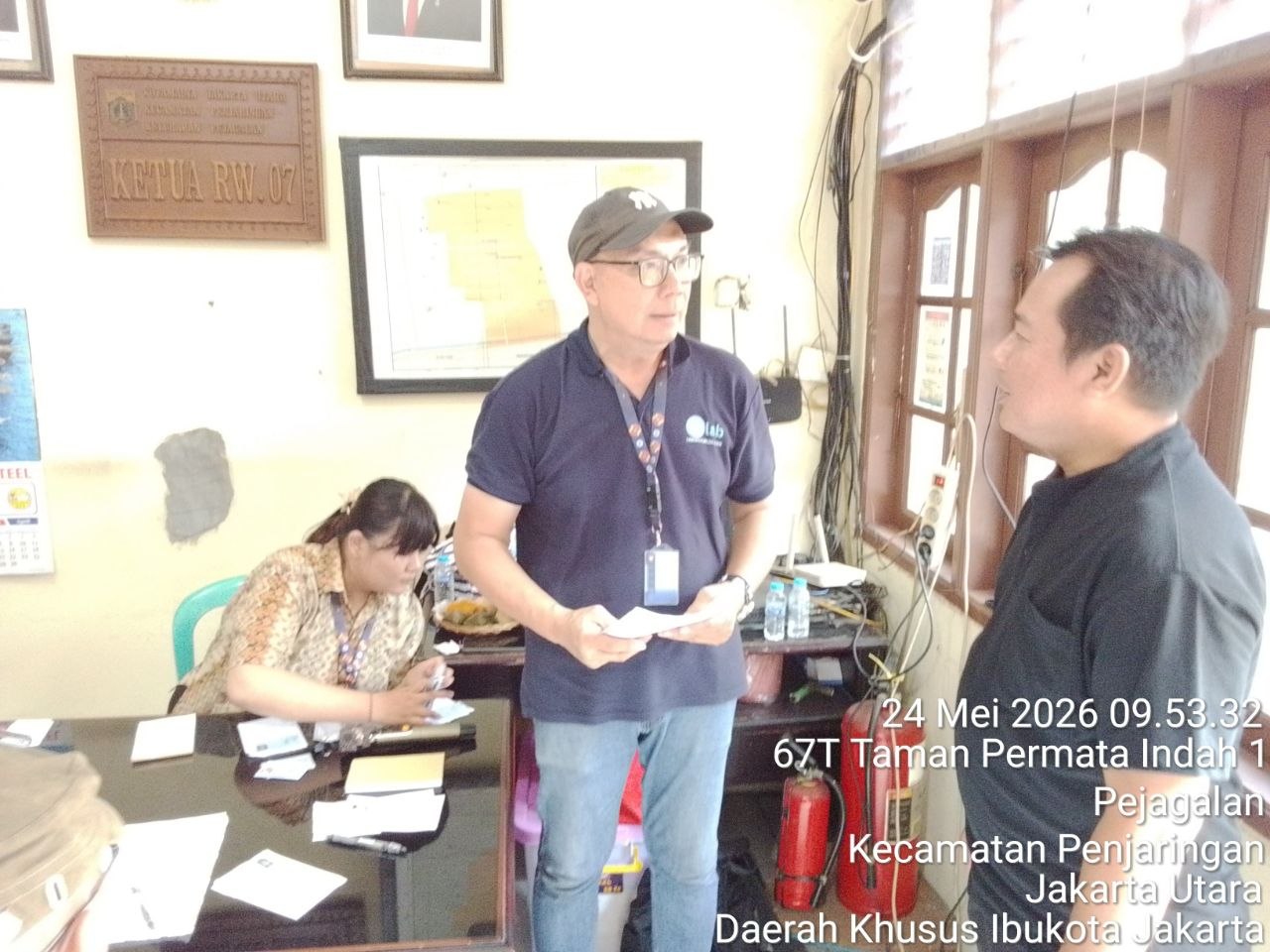 Kelurahan Pejagalan Monitoring Pelaksanaan CKG di RW 07 Taman Permata Indah 3