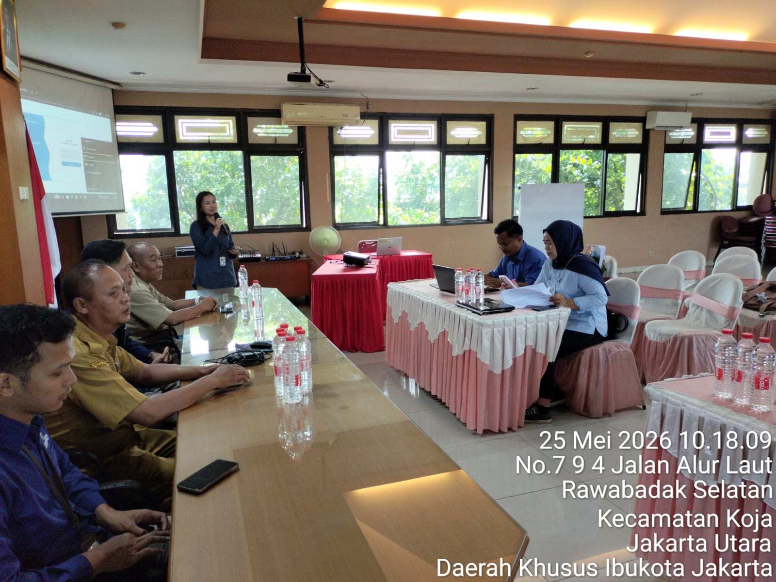 Pembinaan Kelurahan Statistik oleh BPS Jakarta Utara di Kelurahan Rawa Badak Selatan 3