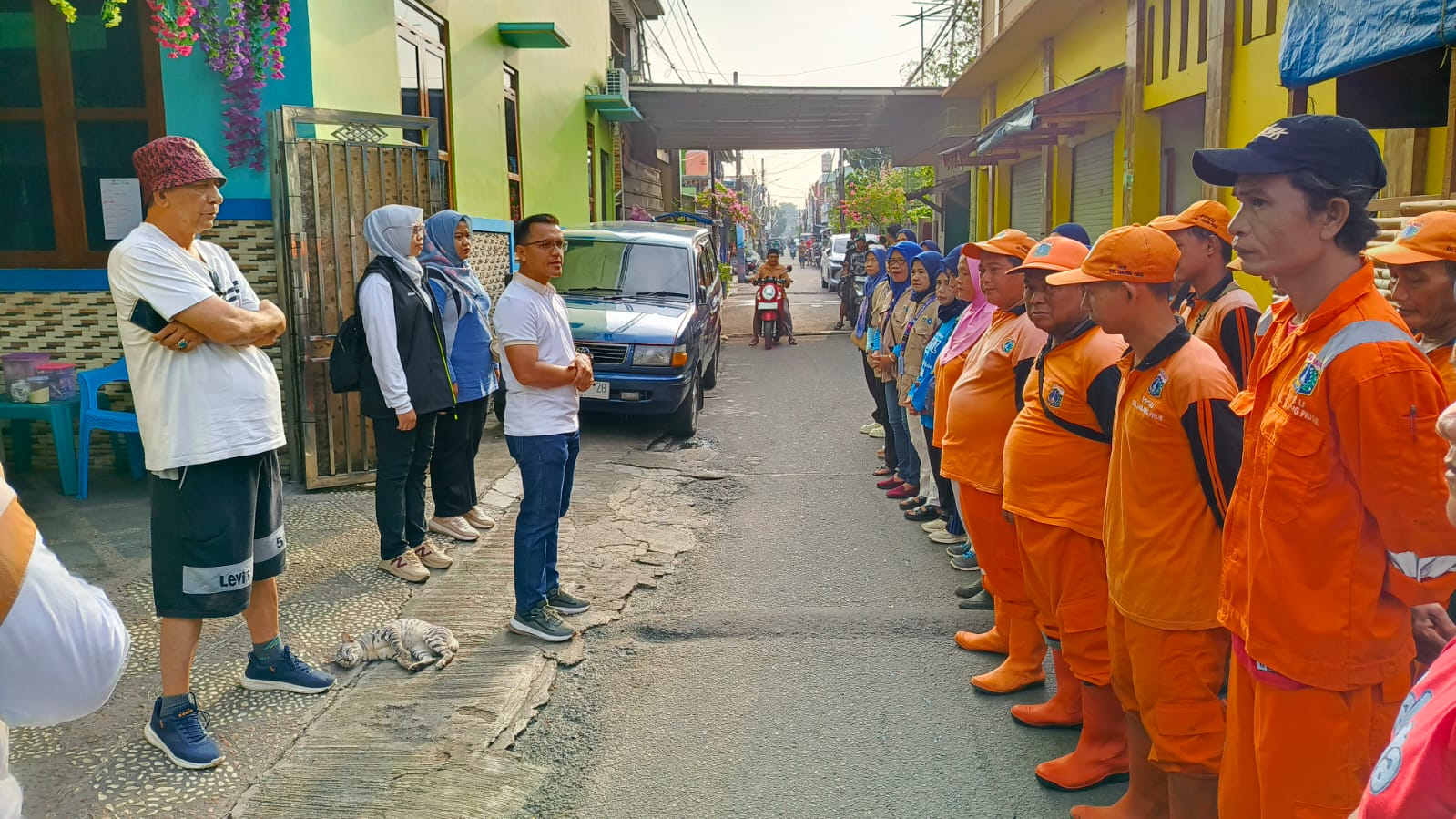 Kerja Bakti Bersama di Wilayah RW.01 Kelurahan Tanjung Priok 4