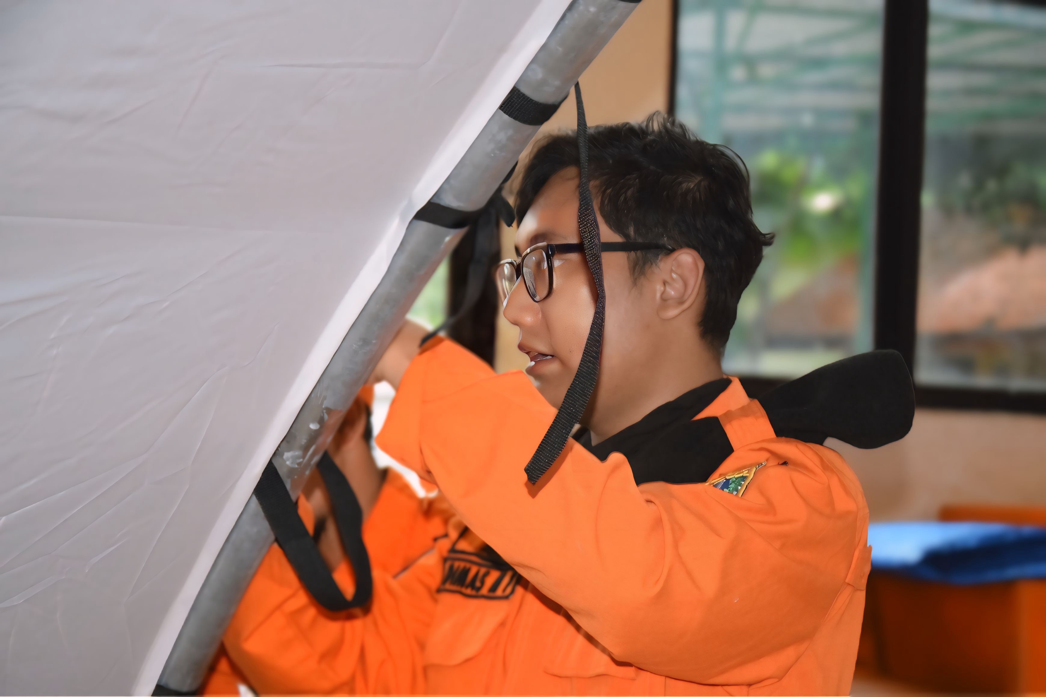 SOSIALISASI PENDIRIAN TENDA BENCANA BERSAMA BPBD JAKARTA UTARA 2