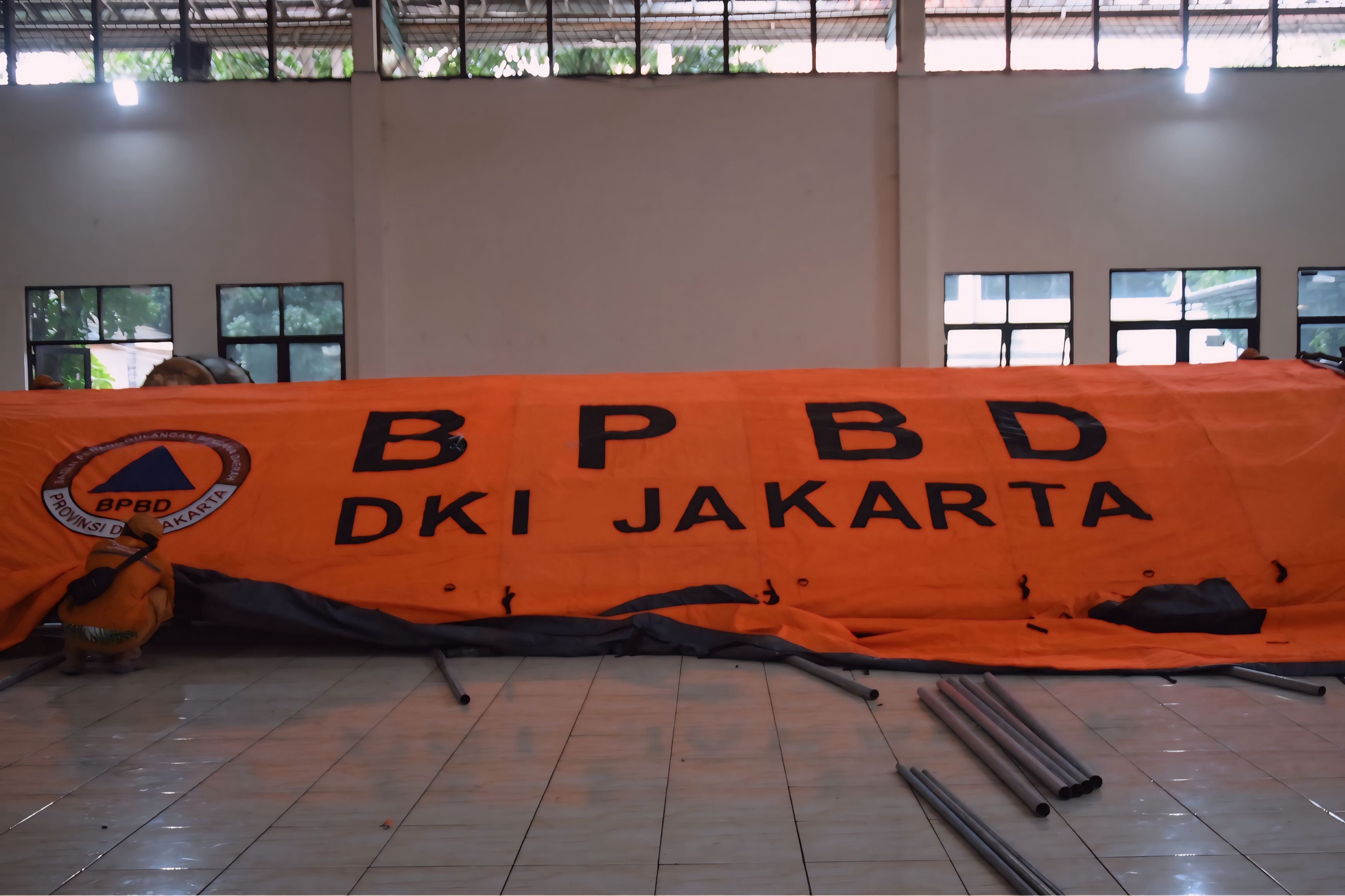 SOSIALISASI PENDIRIAN TENDA BENCANA BERSAMA BPBD JAKARTA UTARA 1