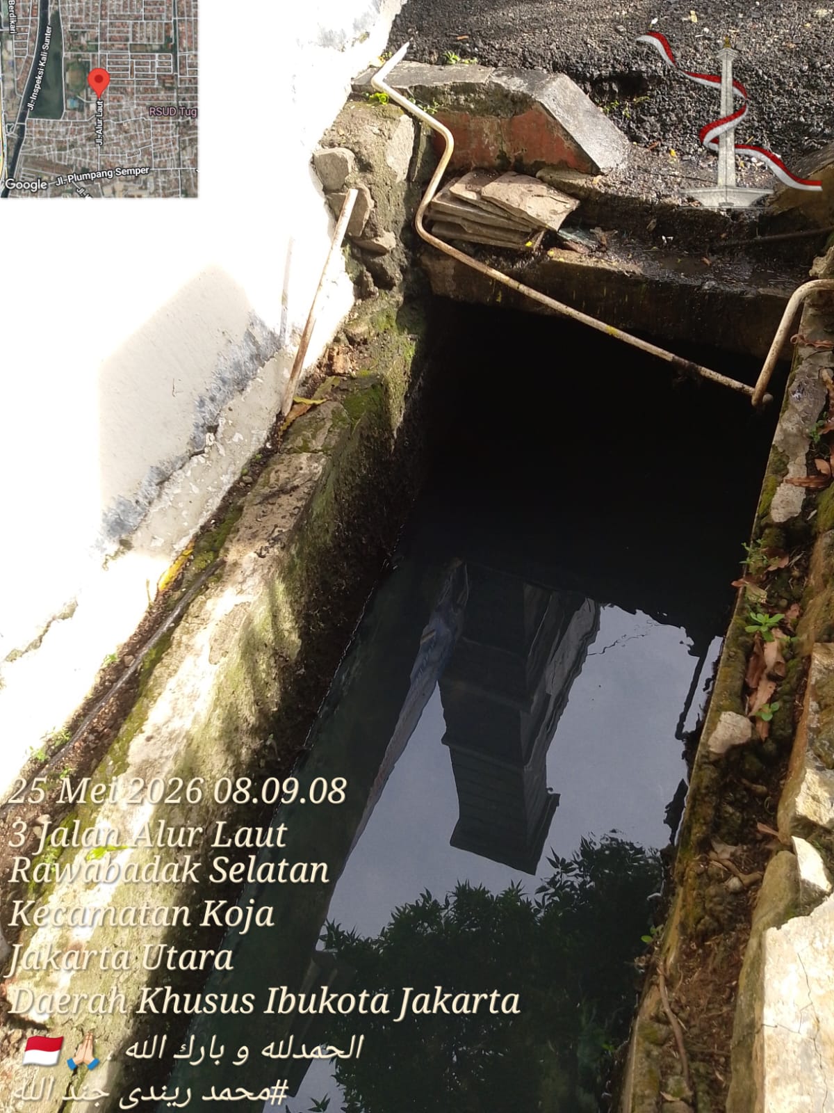 PPSU Rawa Badak Selatan melaksanakan Normalisasi Saluran dan Penyapuan Jalan di Wilayah Rawa Badak Selatan 7