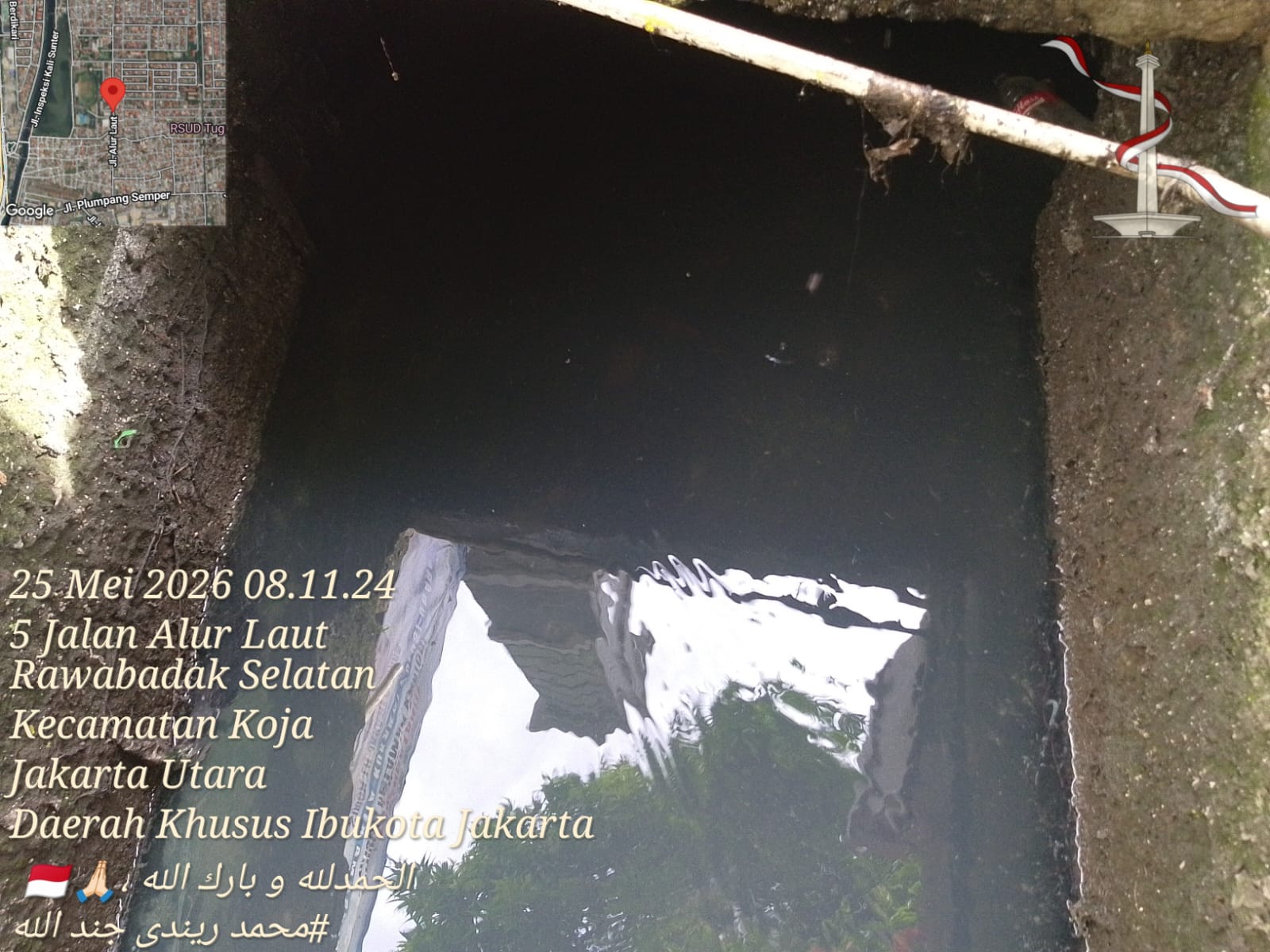 PPSU Rawa Badak Selatan melaksanakan Normalisasi Saluran dan Penyapuan Jalan di Wilayah Rawa Badak Selatan 6