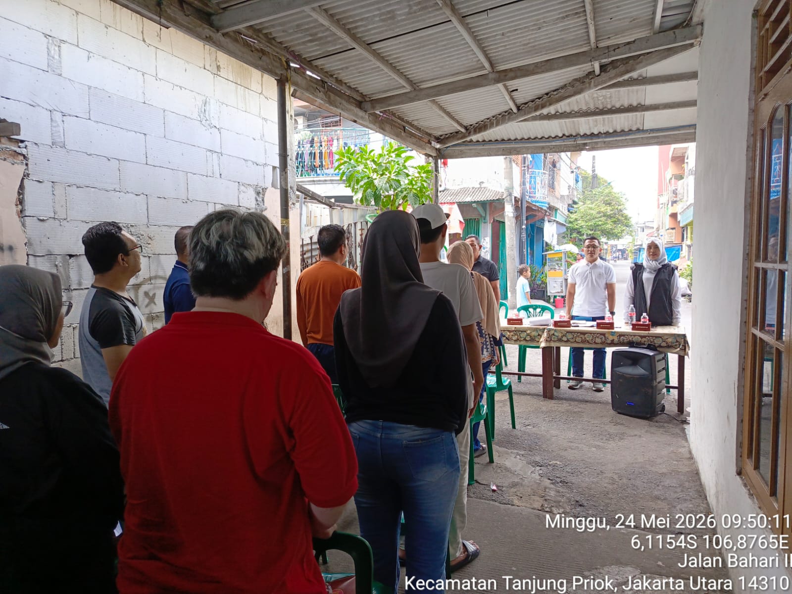 Musyawarah RW dalam Rangka Pembentukan Panitia Pemilihan Ketua RW.04 Kelurahan Tanjung Priok 1
