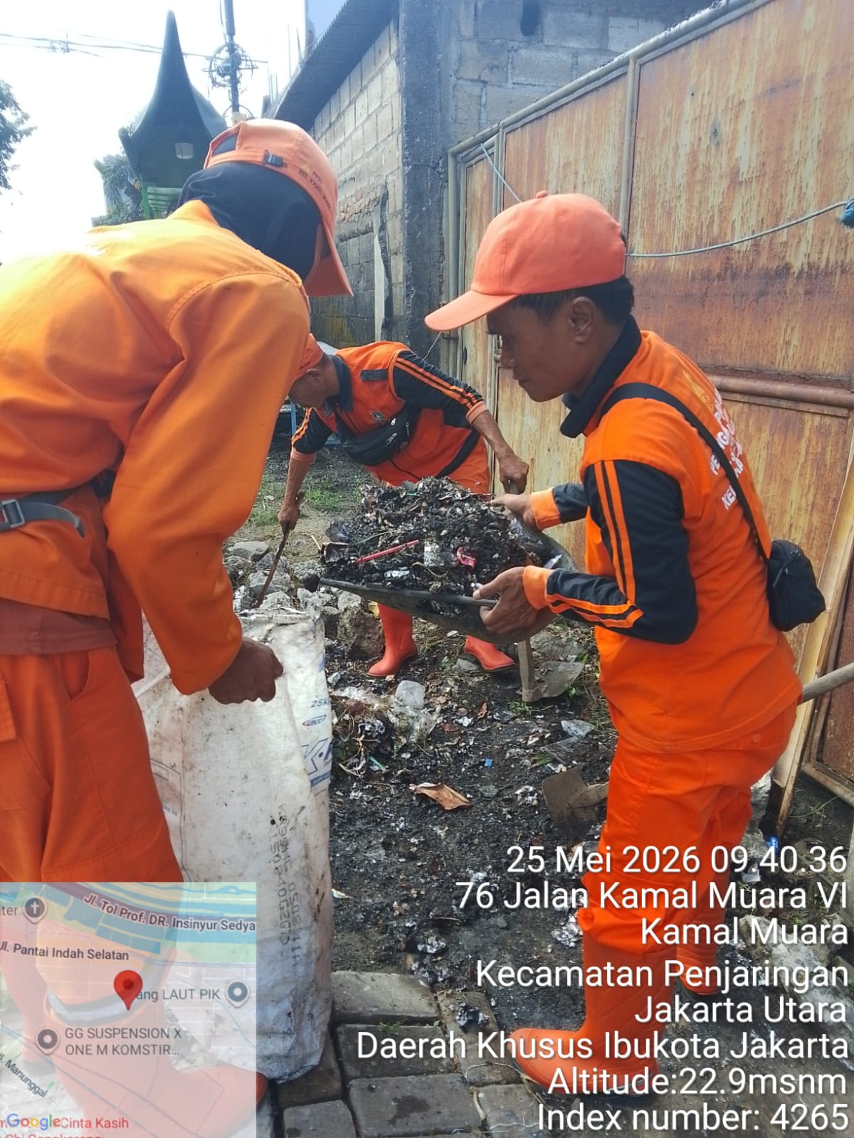PPSU Kamal Muara Bergerak Cepat, Penataan Lingkungan di RW 03 Perkuat Kebersihan dan Kelancaran Saluran Air 3