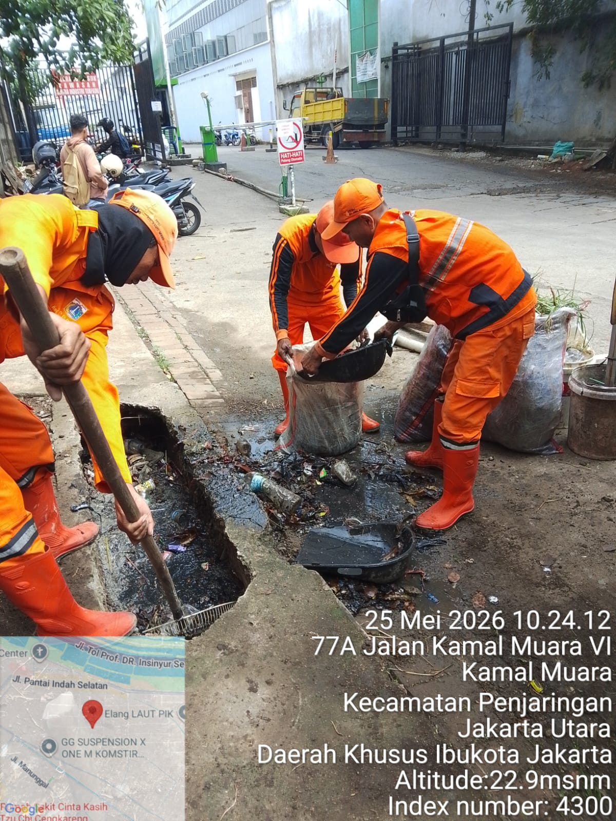 PPSU Kamal Muara Bergerak Cepat, Penataan Lingkungan di RW 03 Perkuat Kebersihan dan Kelancaran Saluran Air 2