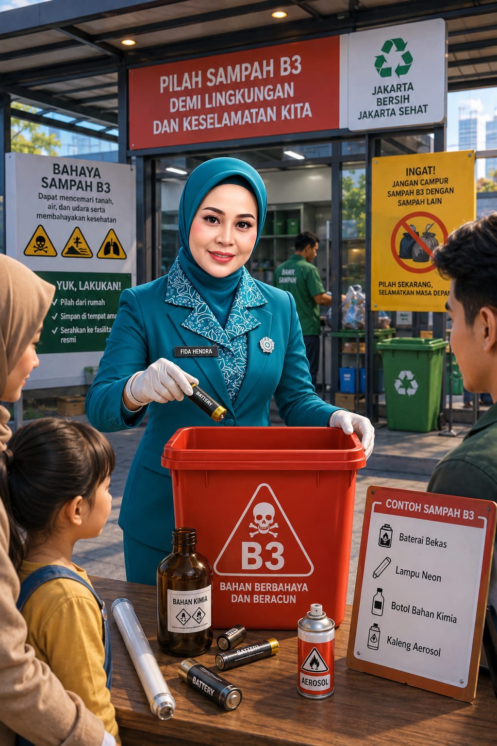 Wujudkan Jakarta Bersih, Bank Sampah Jakarta Utara Gencarkan Aksi Pilah Sampah dari Sumbernya 1