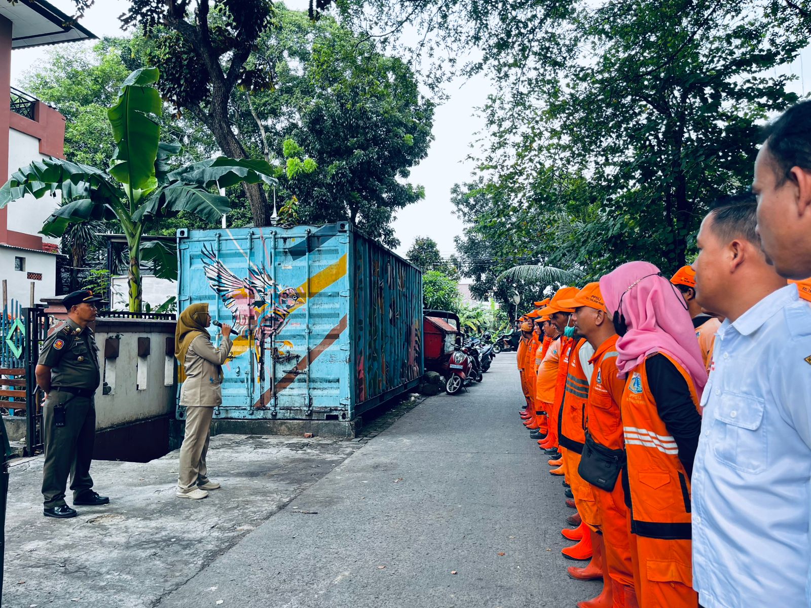 Apel Pengarahan PPSU Kelurahan Tanjung Priok menjelang Idul Adha 1447 Hijriah 1