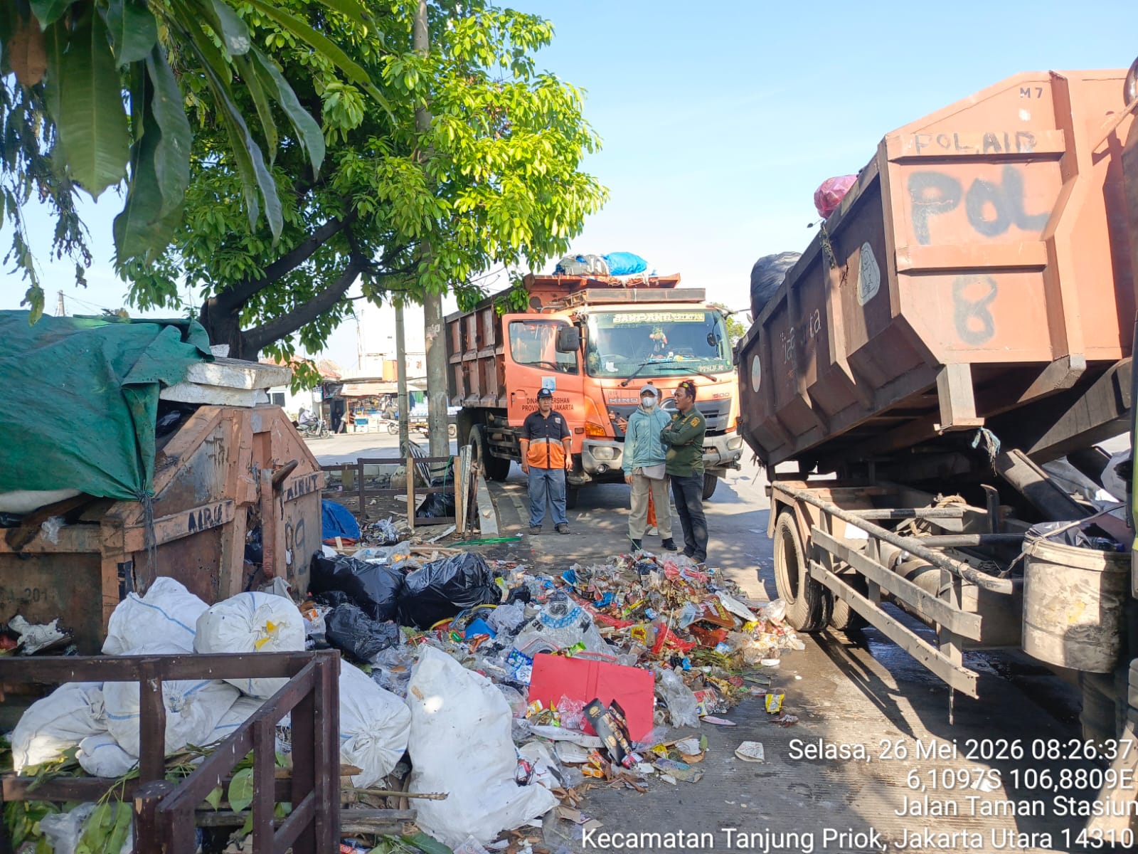 Monitoring dan Koordinasi Pengangkutan Sampah di Taman dan TPS Terminal Tanjung Priok 4