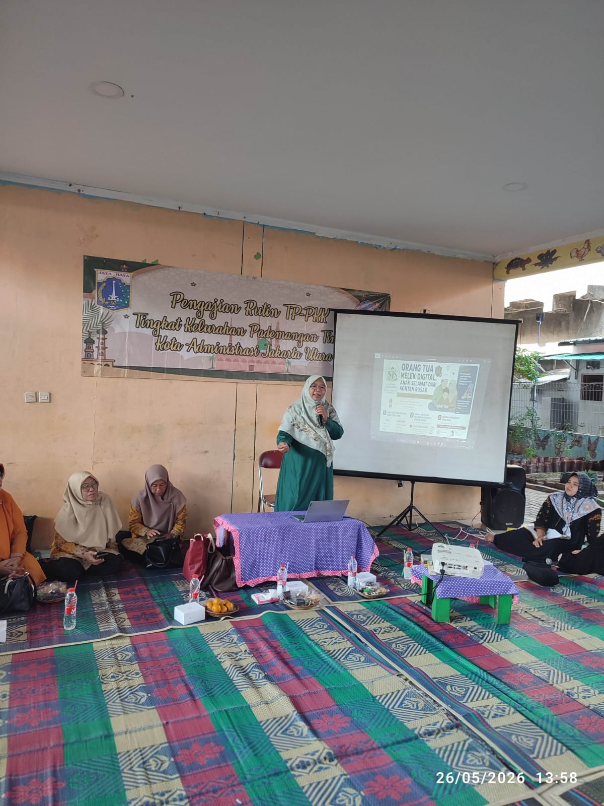 Kegiatan Pengajian PKK Kelurahan Pademangan Timur 1