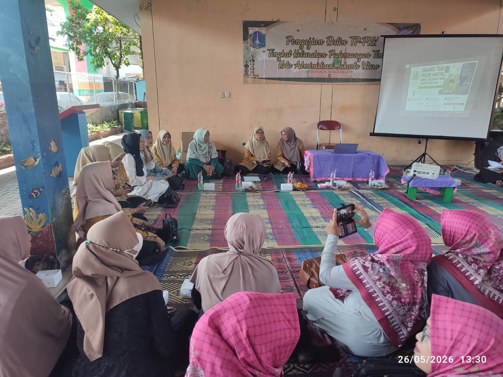 Kegiatan Pengajian PKK Kelurahan Pademangan Timur 4