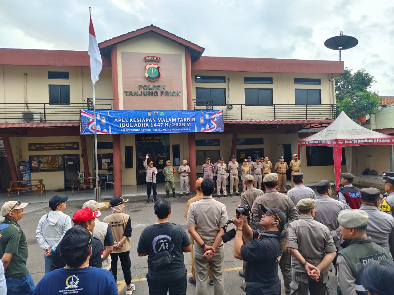 Apel Kesiapan Malam Takbir Iduladha 1447 H di Polsek Tanjung Priok Perkuat Sinergi Pengamanan Wilayah 1