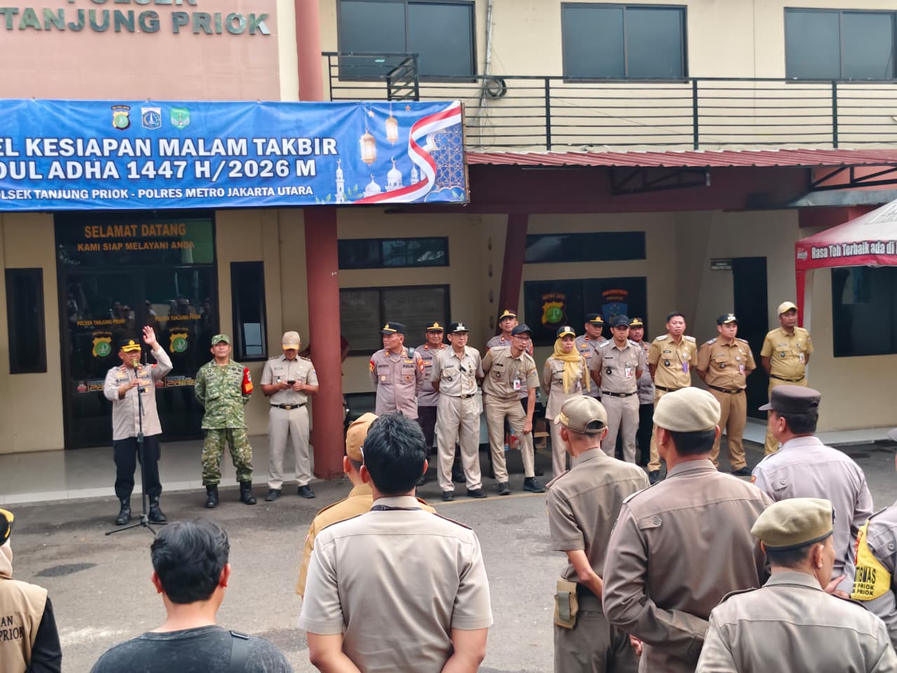 Apel Kesiapan Malam Takbir Iduladha 1447 H di Polsek Tanjung Priok Perkuat Sinergi Pengamanan Wilayah 2