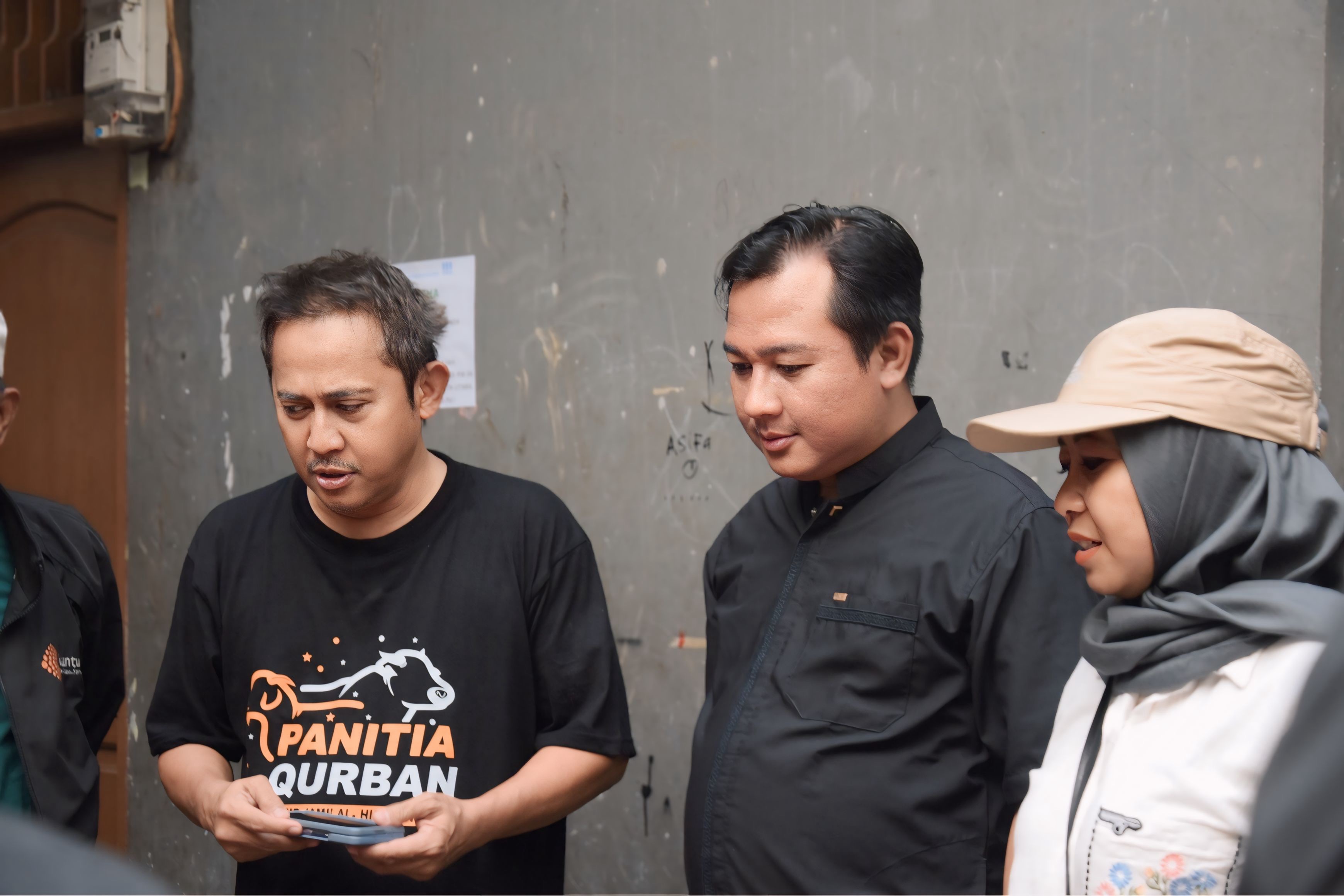 Lurah Pejagalan Tinjau Lokasi Pemotongan Hewan Kurban di Sejumlah RW 1