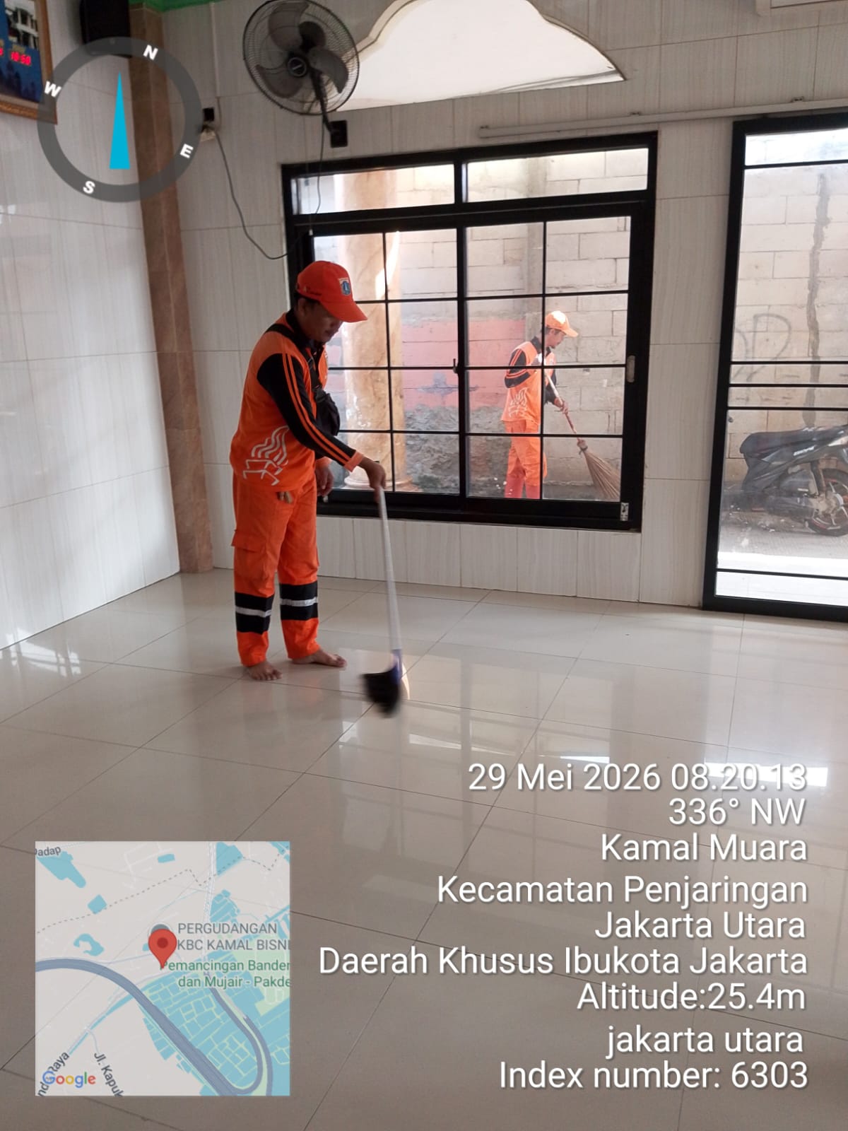 PPSU Kamal Muara Gelar Bersih-Bersih Masjid, Wujud Kepedulian terhadap Kebersihan Rumah Ibadah 1