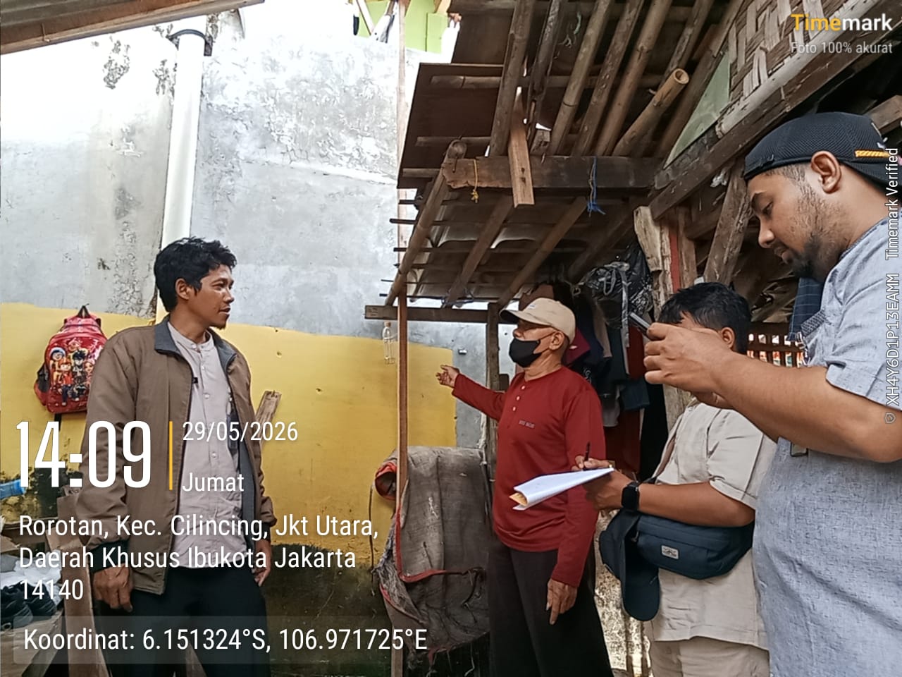 SURVEI BEDAH RUMAH BERSAMA BAZIS/BAZNAS DI RW. 09 1