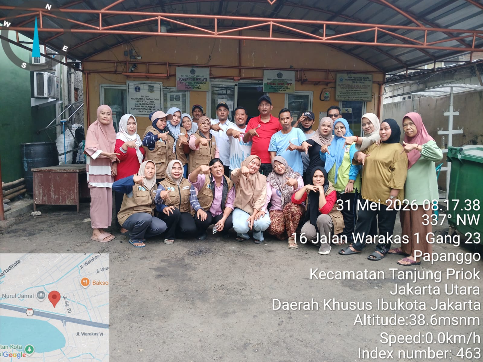 Kerja Bakti RW 07 Papanggo Perkuat Semangat Gotong Royong dan Kepedulian Lingkungan 9