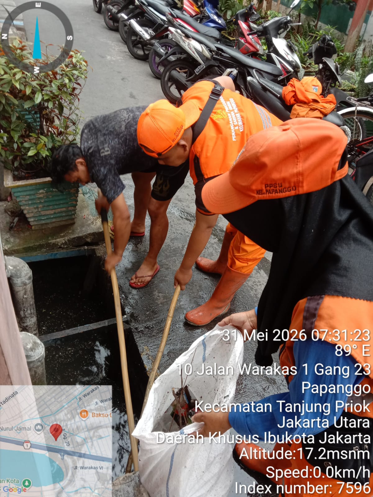 Kerja Bakti RW 07 Papanggo Perkuat Semangat Gotong Royong dan Kepedulian Lingkungan 6