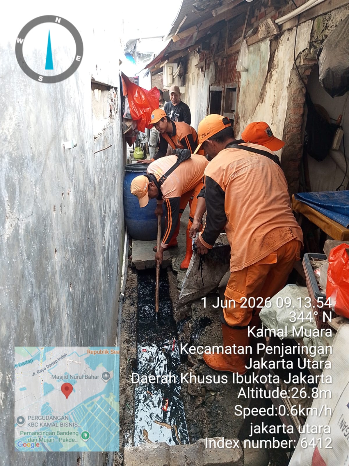 PPSU Kamal Muara Bergerak Cepat Jaga Kelancaran Saluran Air, Lingkungan RT 10 RW 001 Semakin Bersih dan Nyaman 1