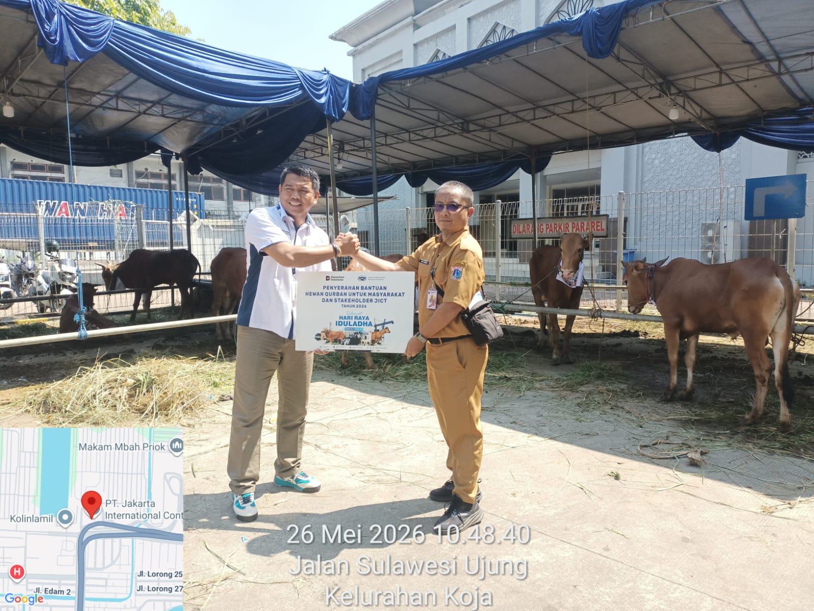 Penyerahan Simbolis Hewan Qurban Idul Adha 1447 H/2026 M 1